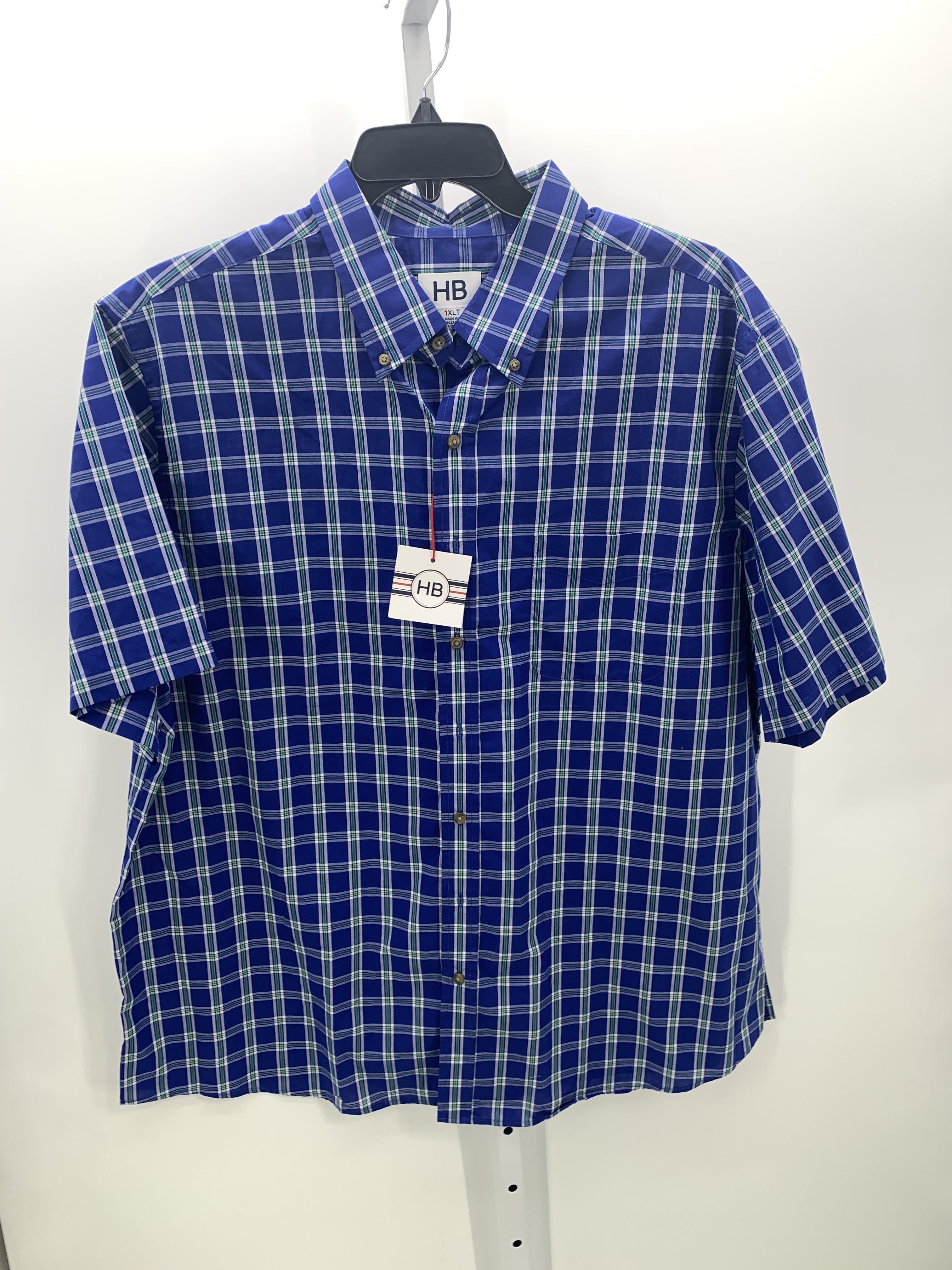 NEW TALL GREEN WHITE PLAID.