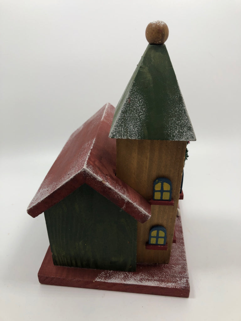 WOOD ST NICHOLAS CHAPEL BIRD HOUSE.
