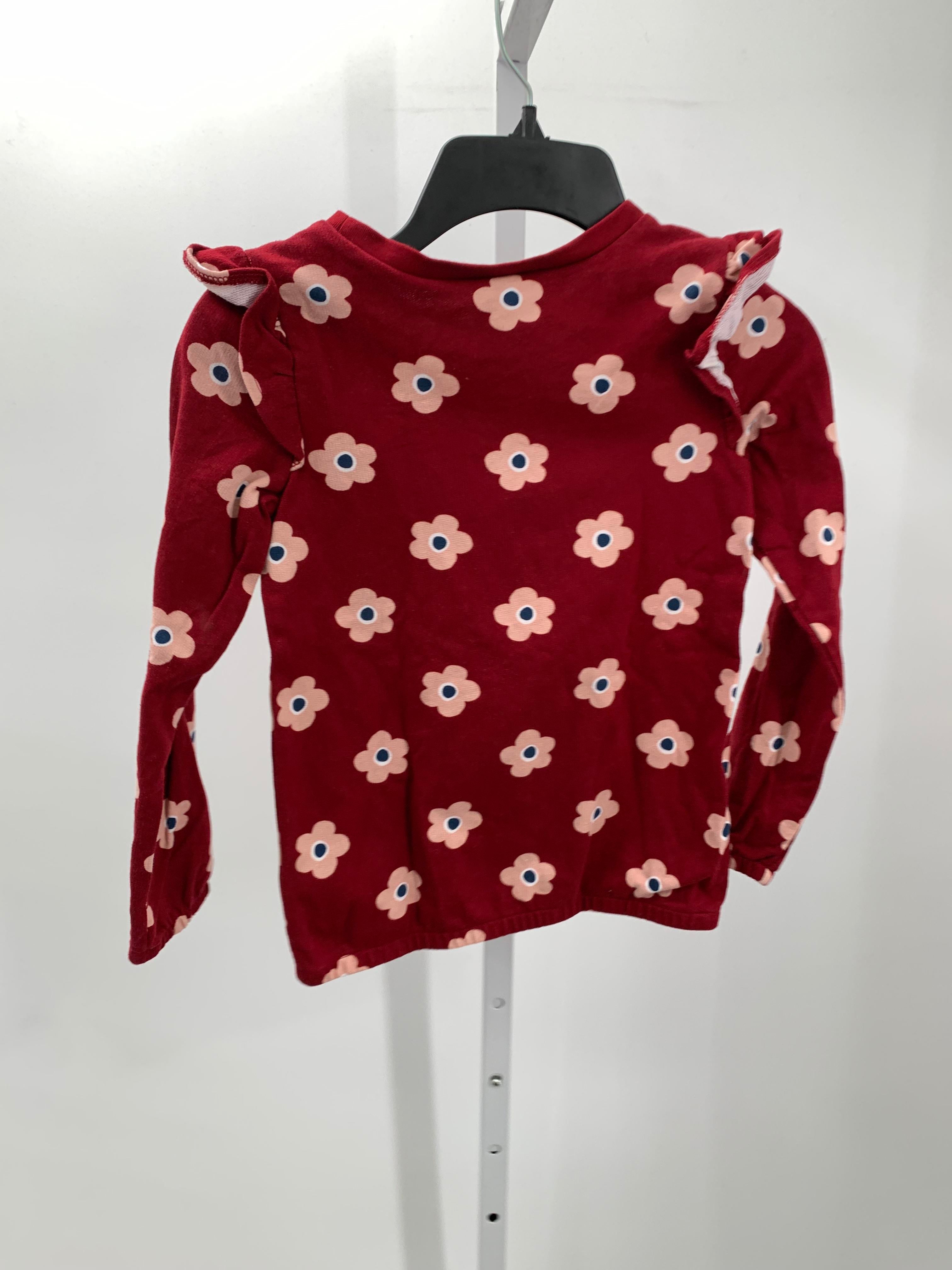 Carters Size 6/6X Girls Long Sleeve Shirt