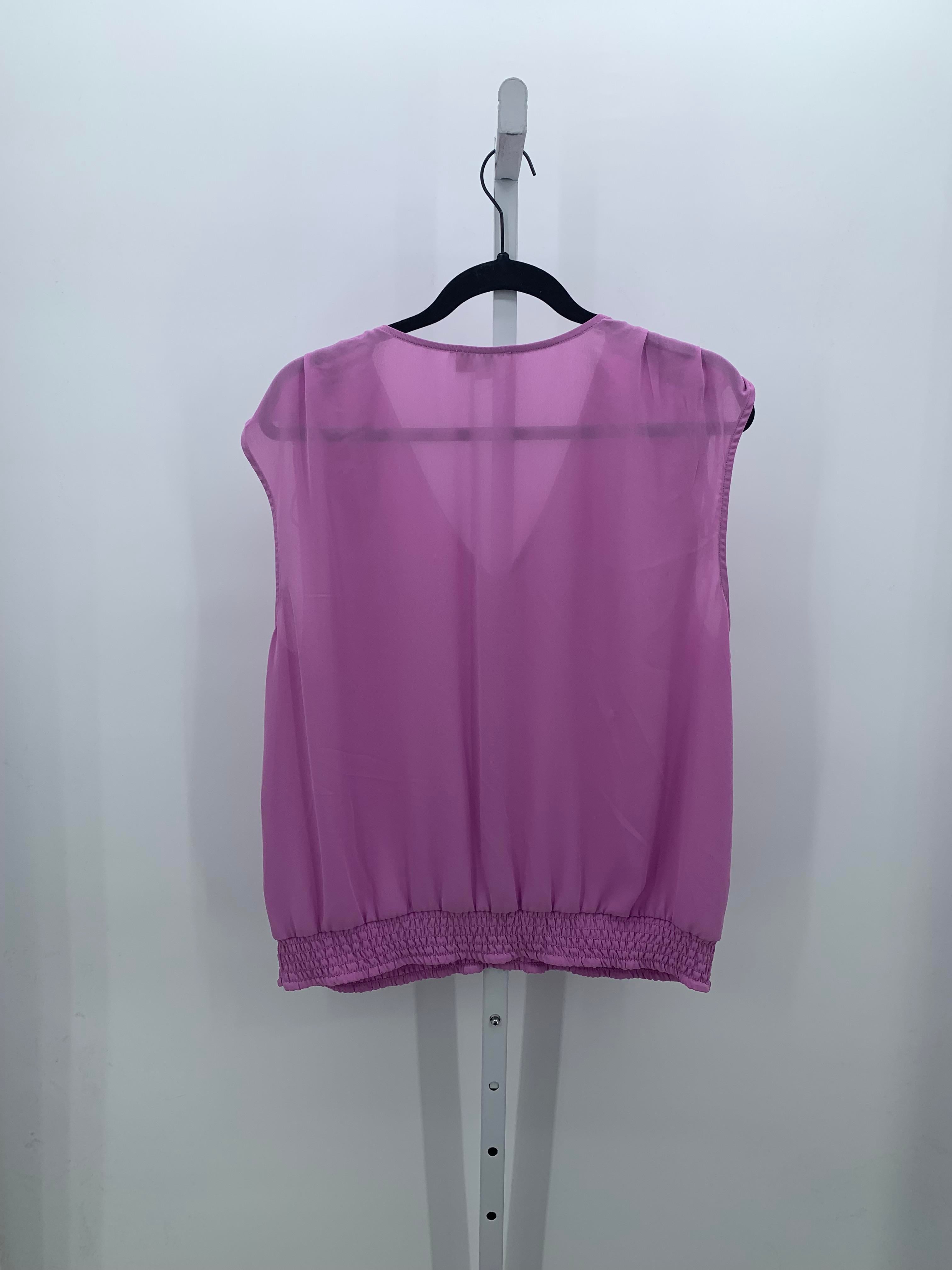 Loft Size Extra Large Misses Sleeveless Shirt