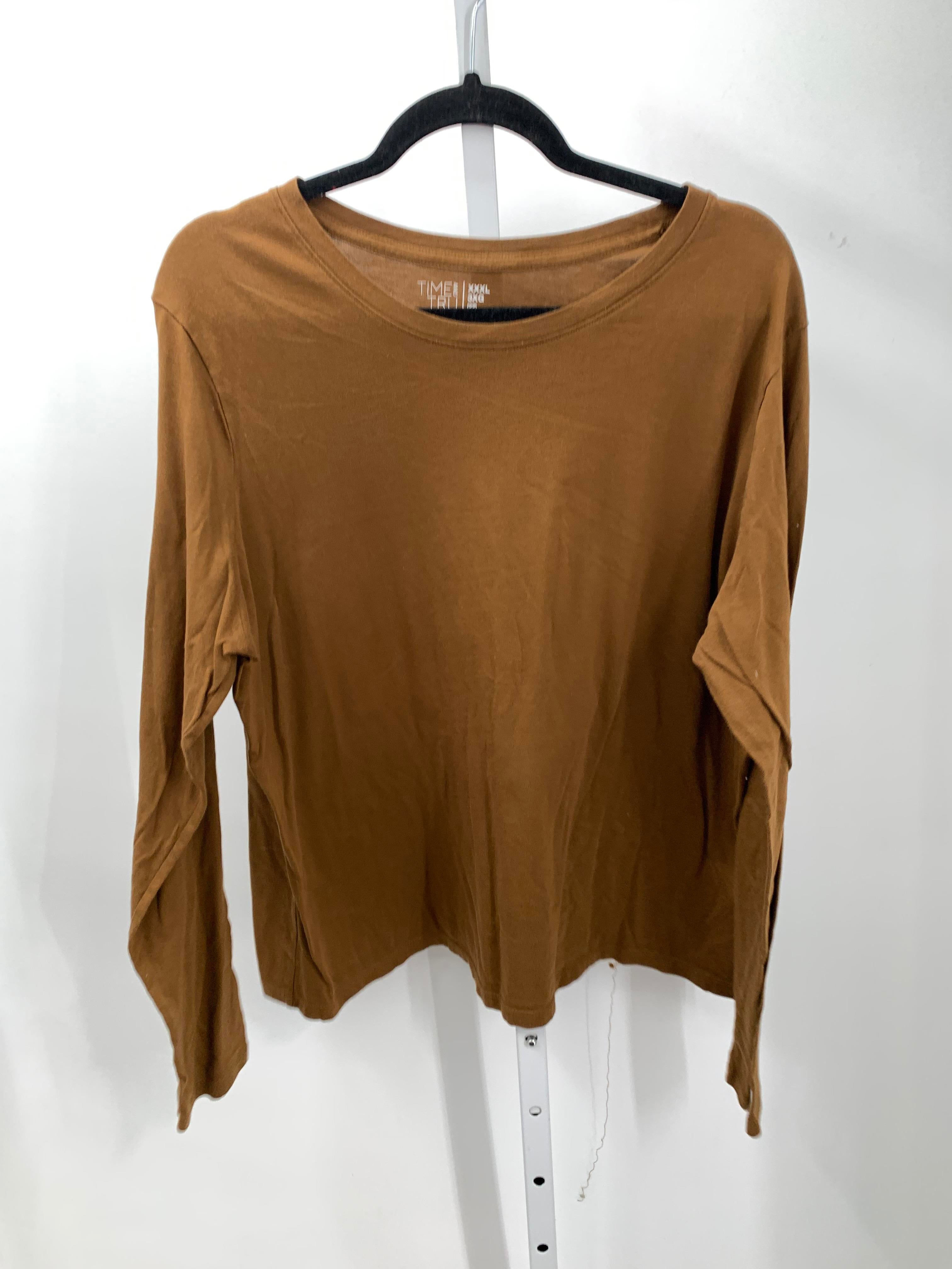 Time and Tru Size 3X Womens Long Sleeve Shirt