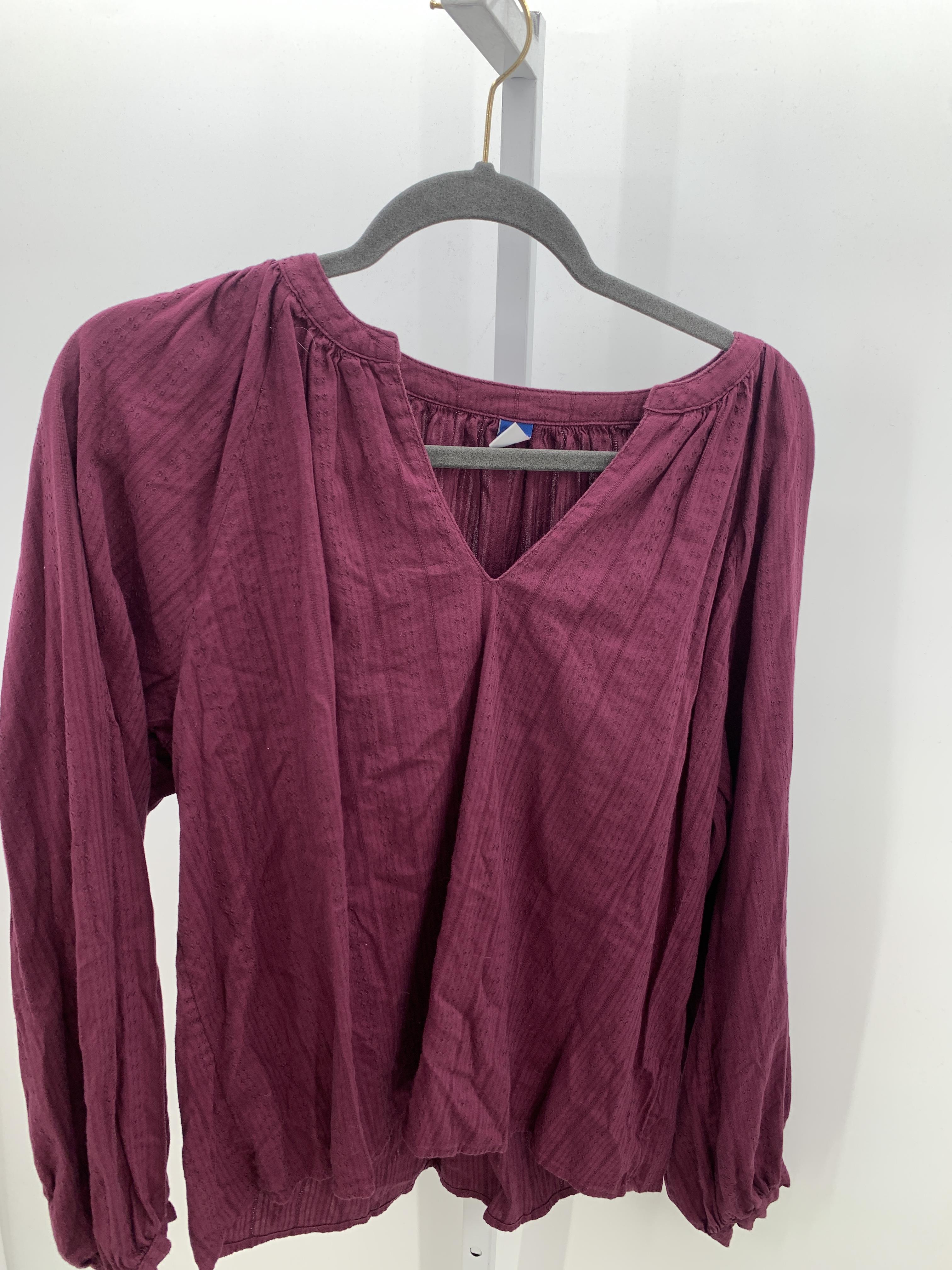 Old Navy Size Medium Misses Long Sleeve Shirt