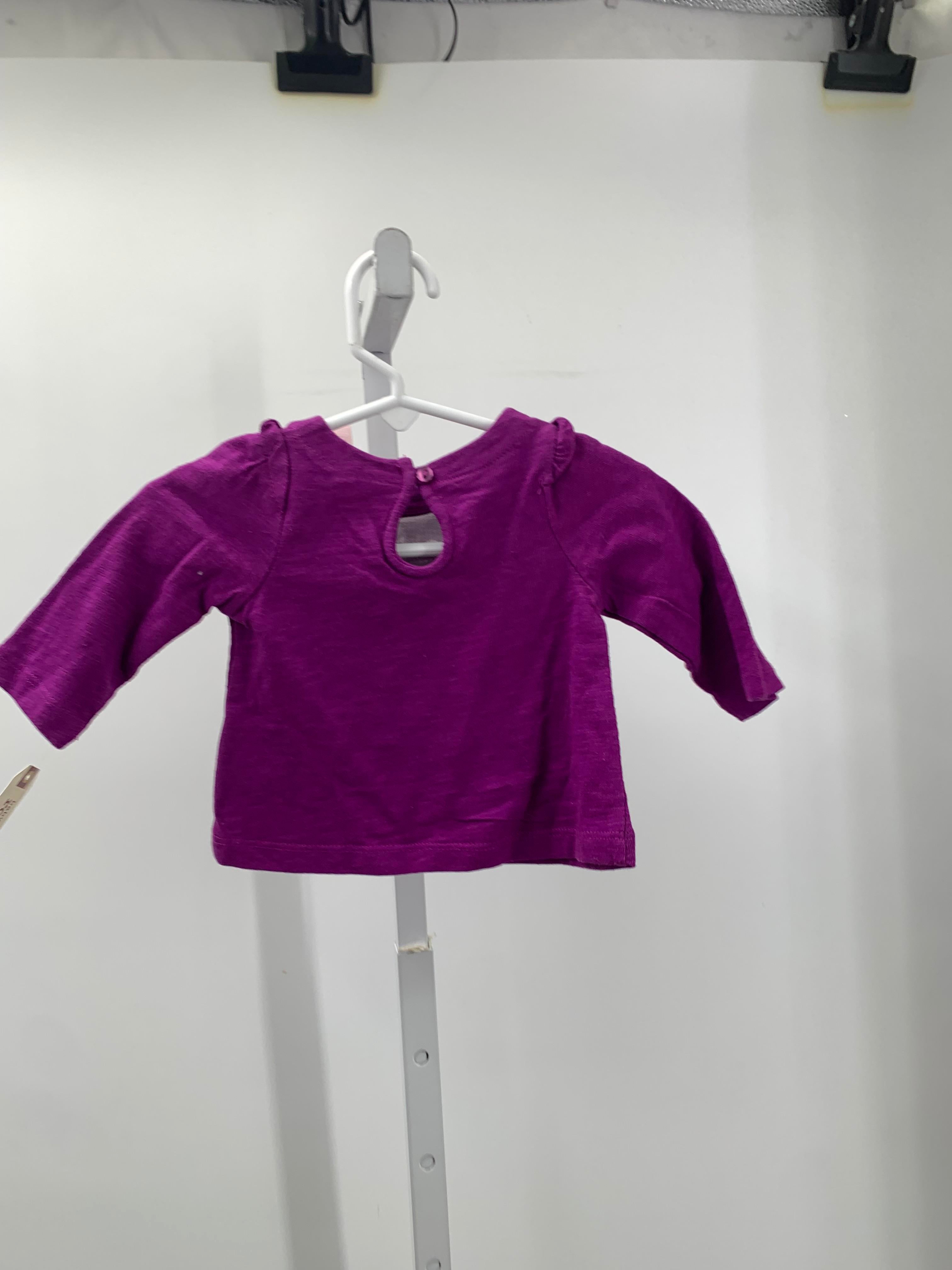 Route 66 Size 0-3 months Girls Long Sleeve Shirt