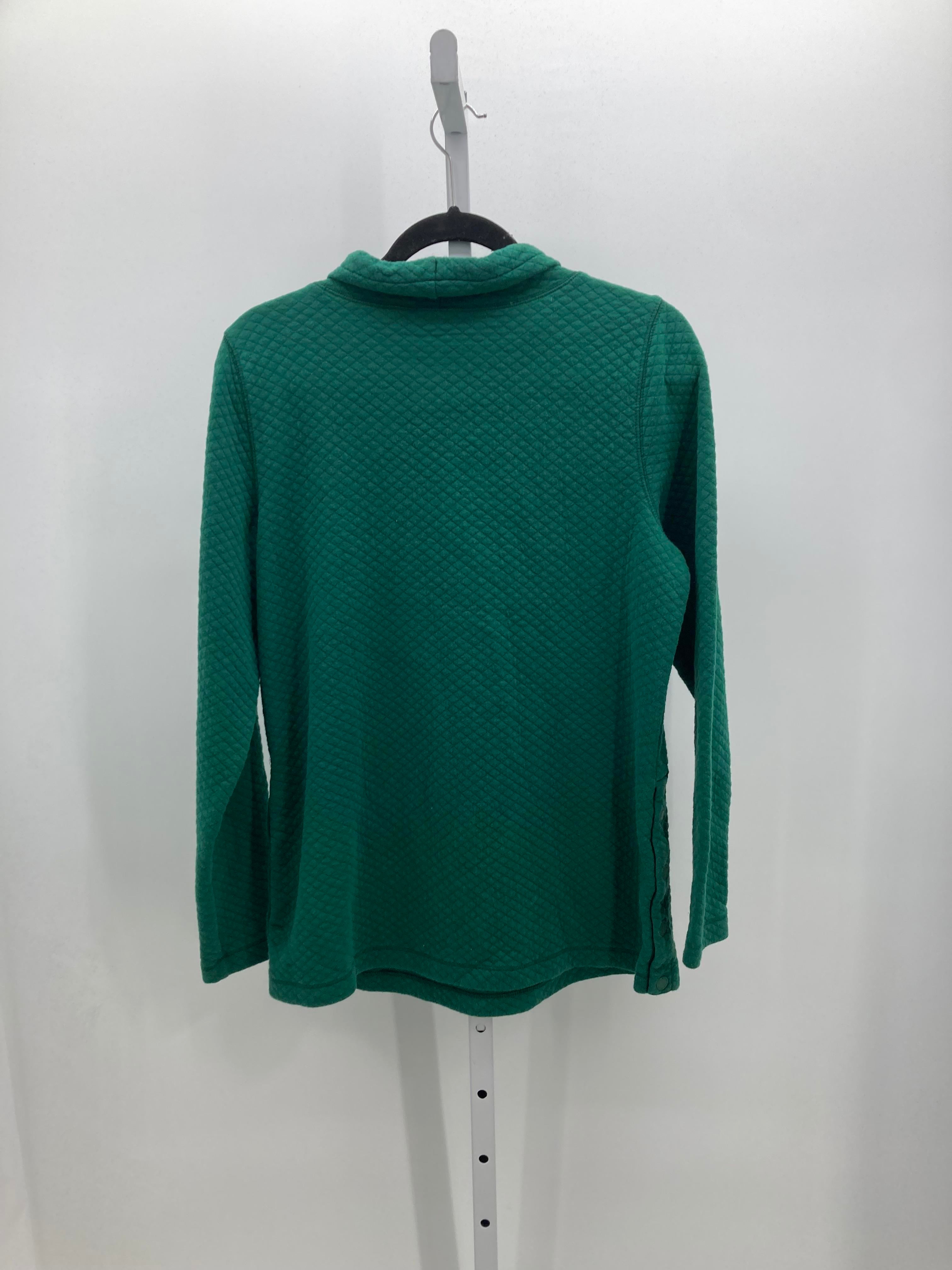 LL Bean Size Medium Misses Long Sleeve Shirt