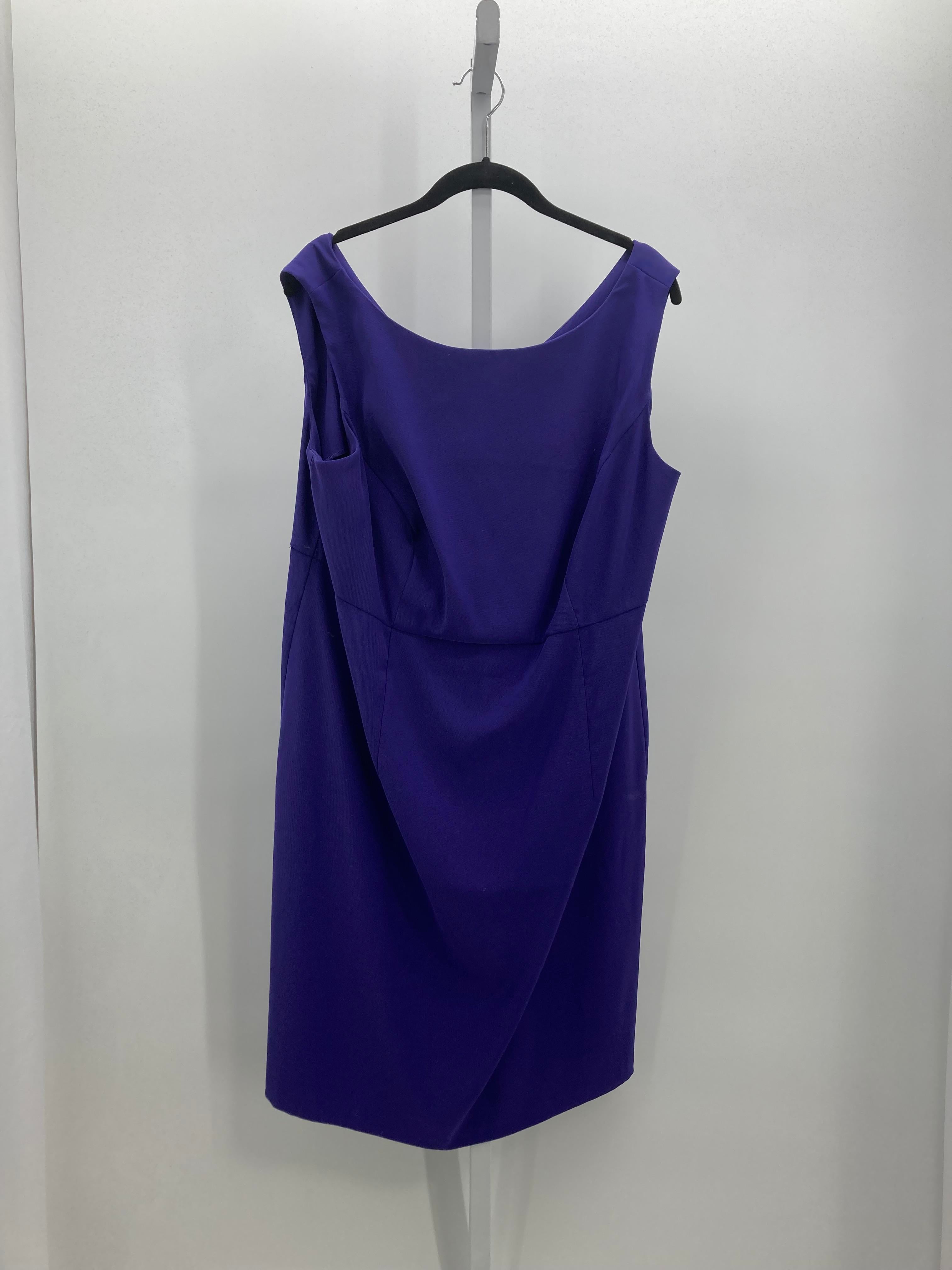 Dress Barn Size 16 W Womens Sleeveless Dress