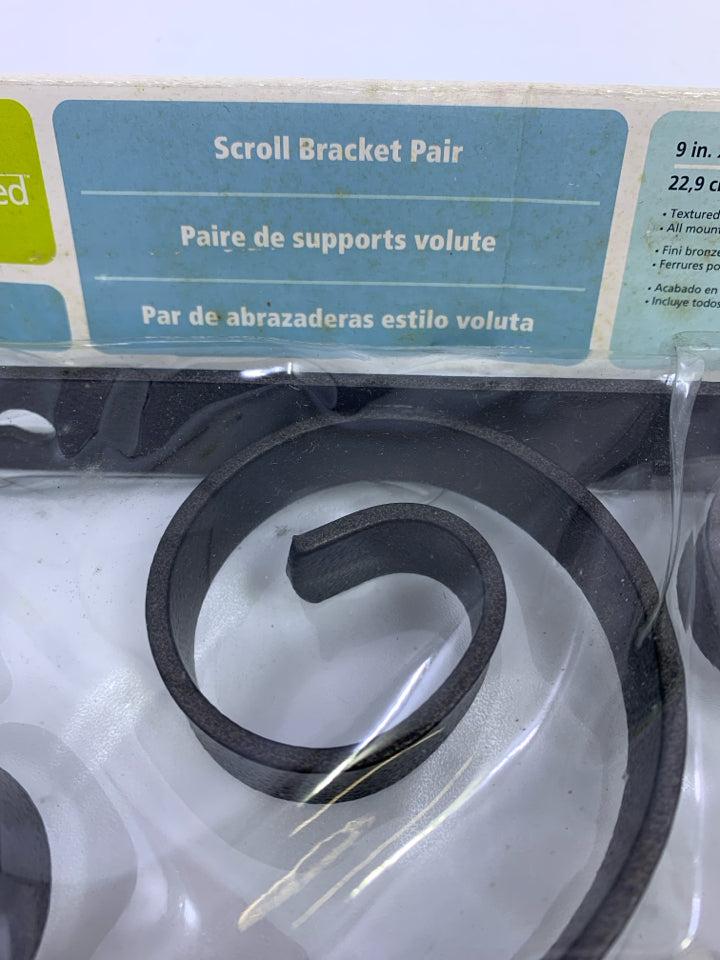 NIP SCROLL BRACKET PAIR REAL ORGANIZED.