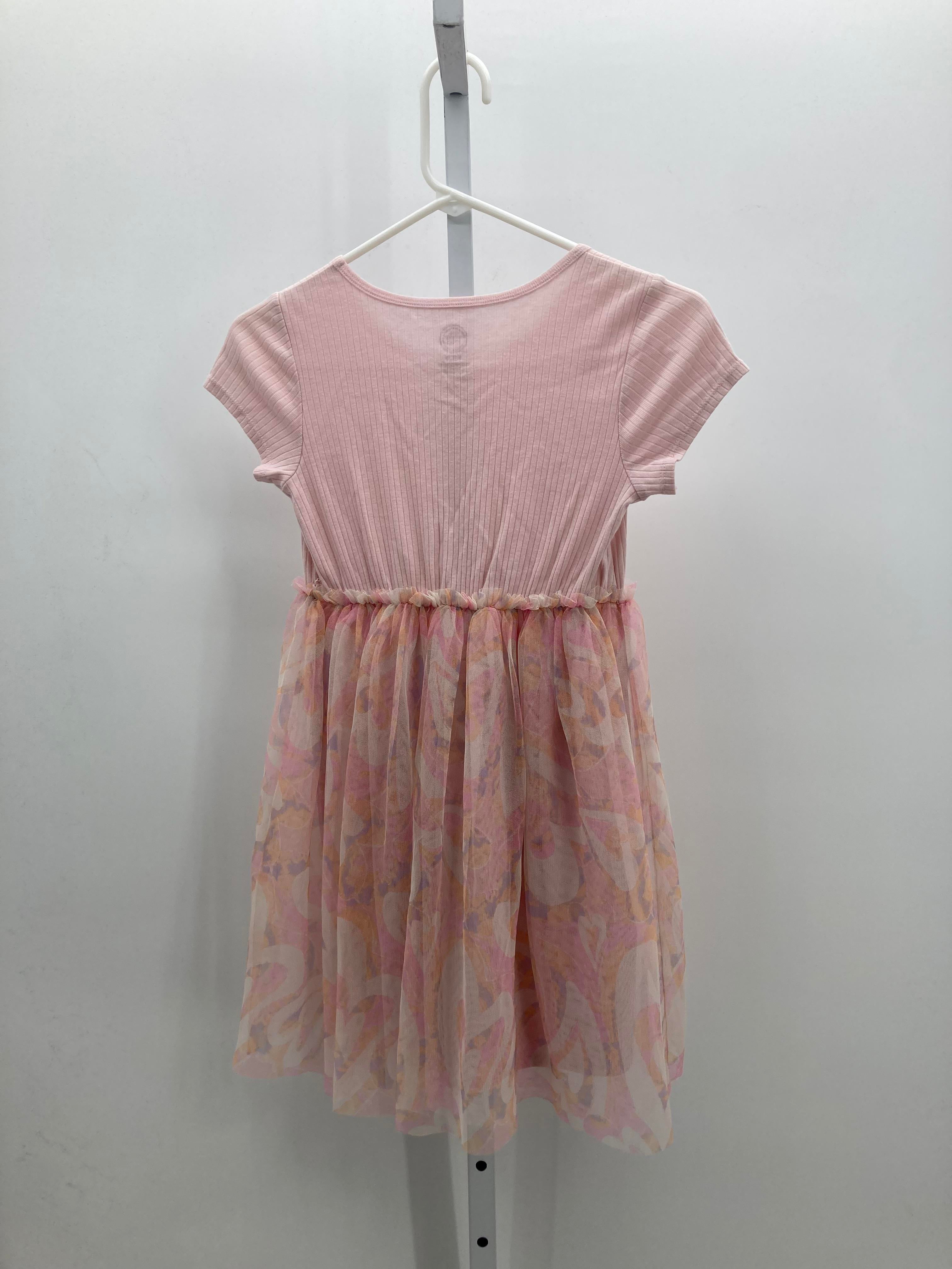 Wonder Nation Size 7-8 Girls Short Sleeve Dress