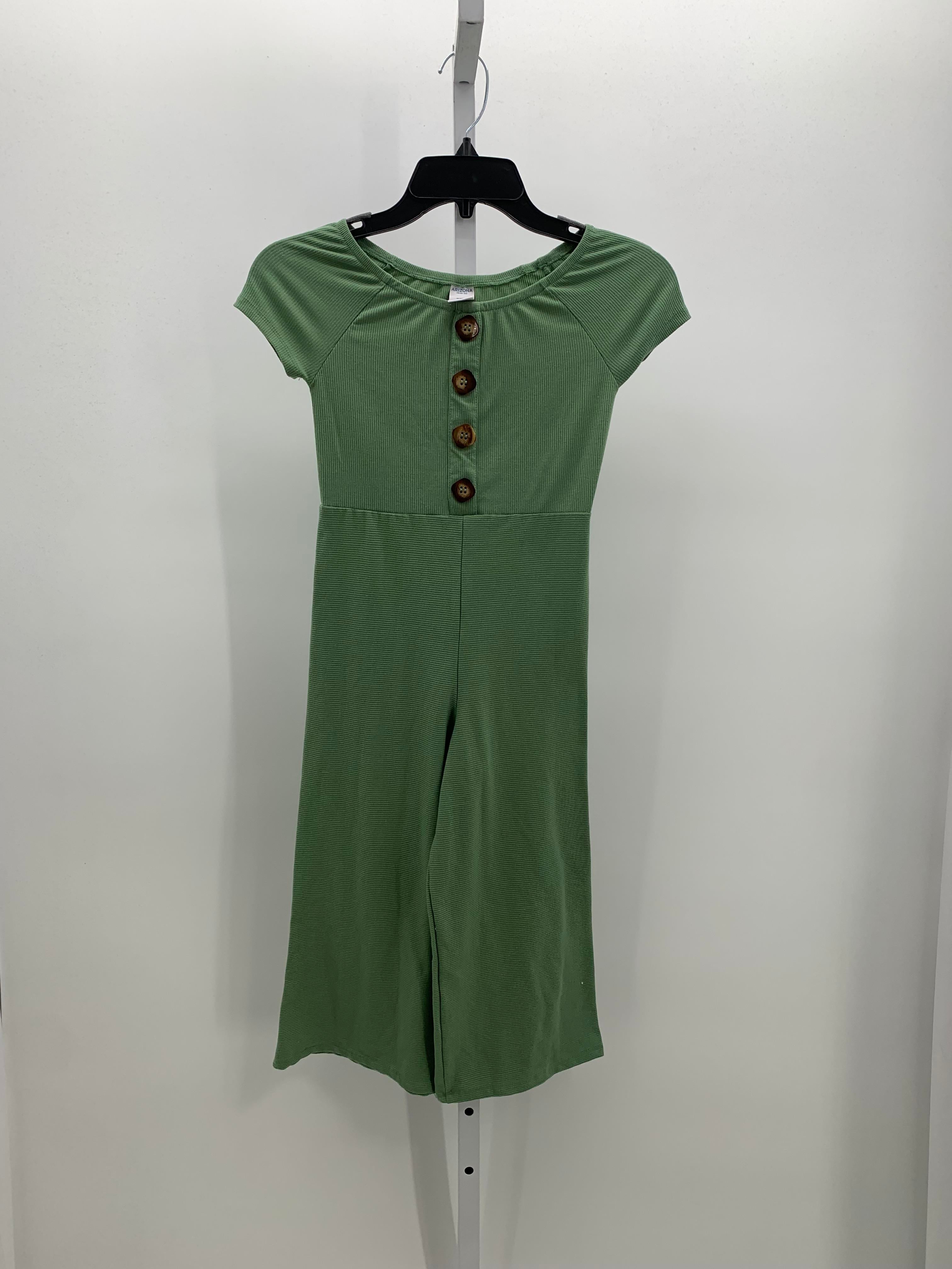 Arizona Size 7-8 Girls Short Slv. Romper
