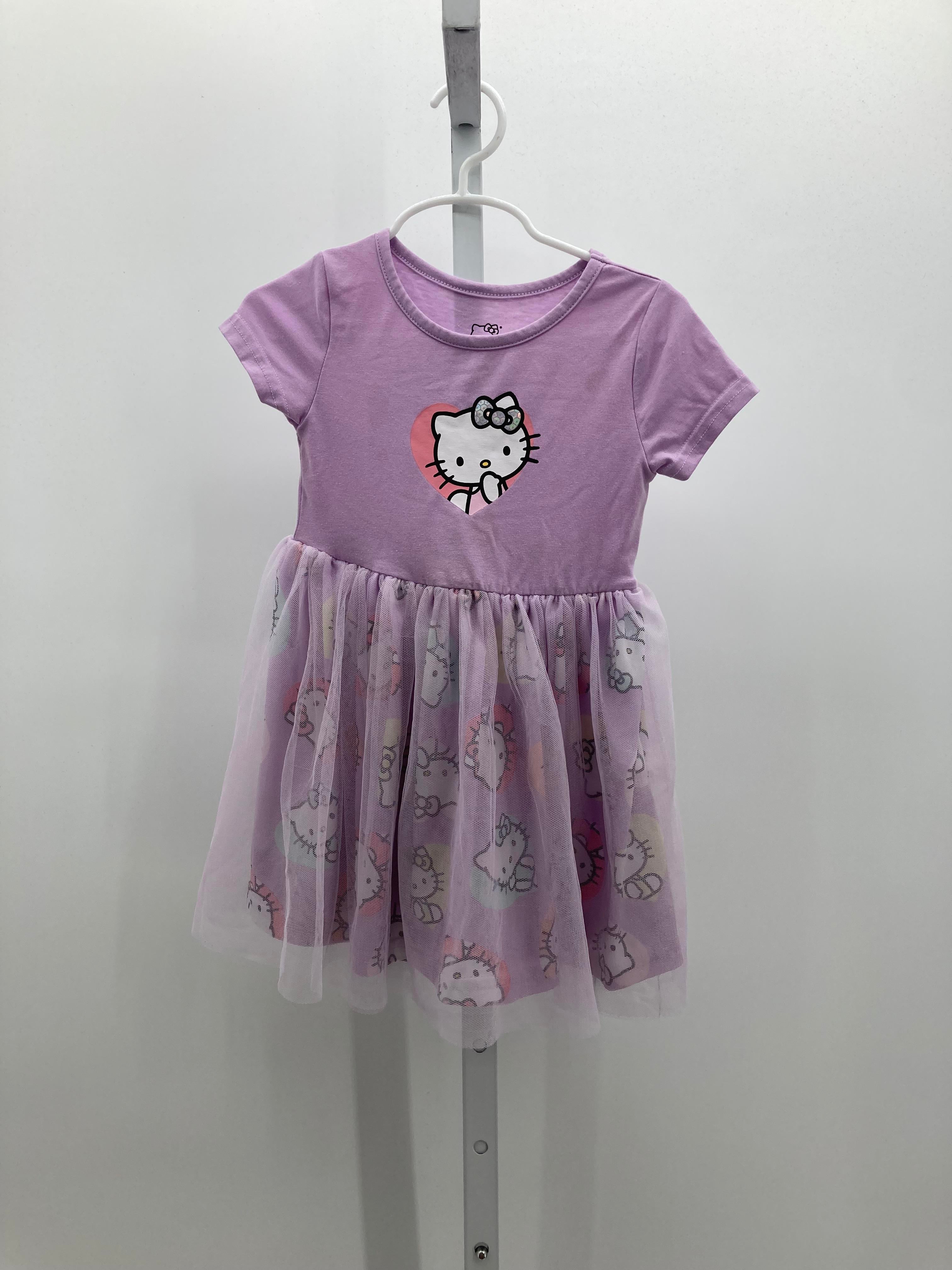 Hello Kitty Size 3T Girls Short Sleeve Dress