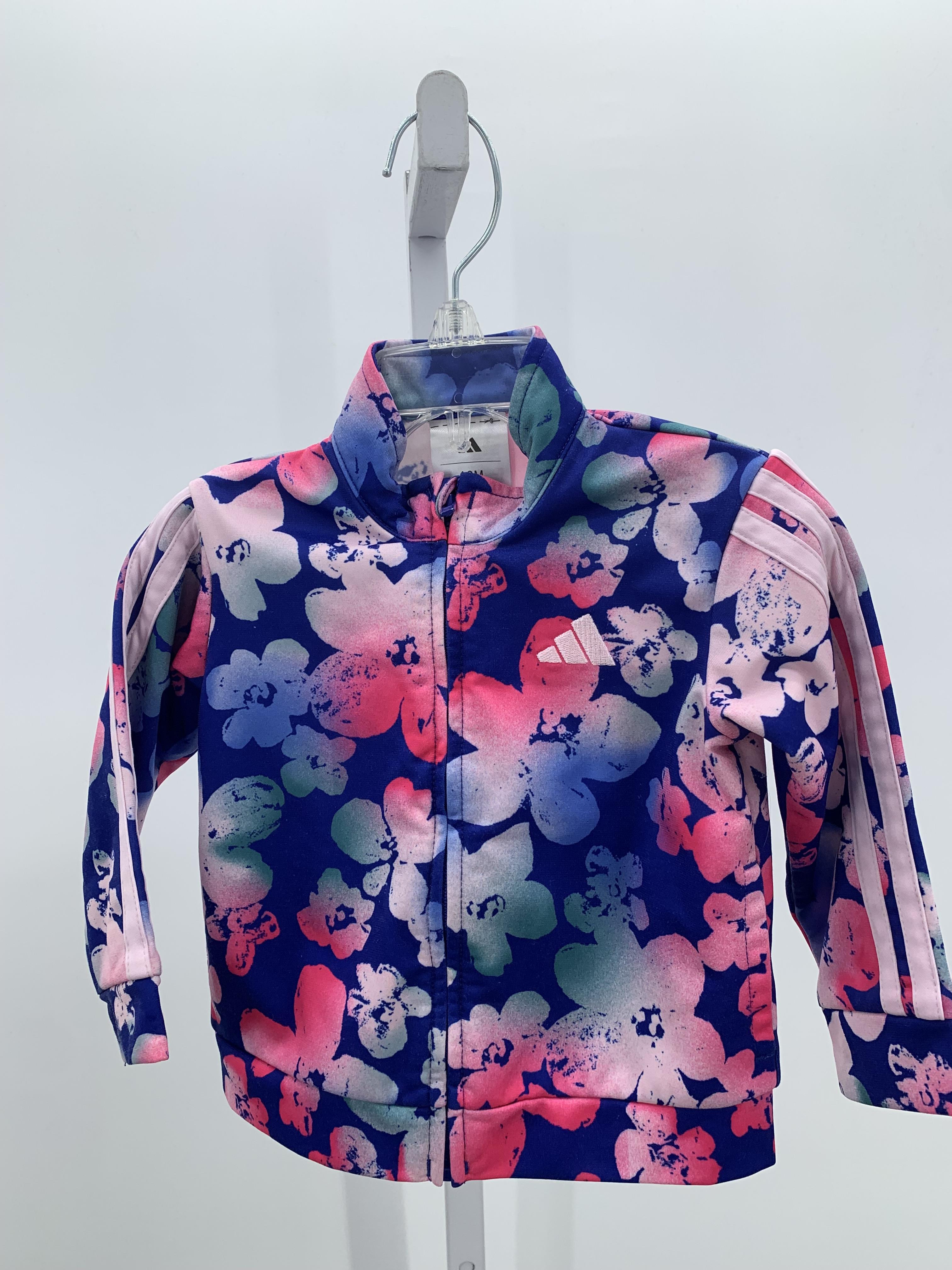 Adidas Size 12 Months Girls Sweat Jacket