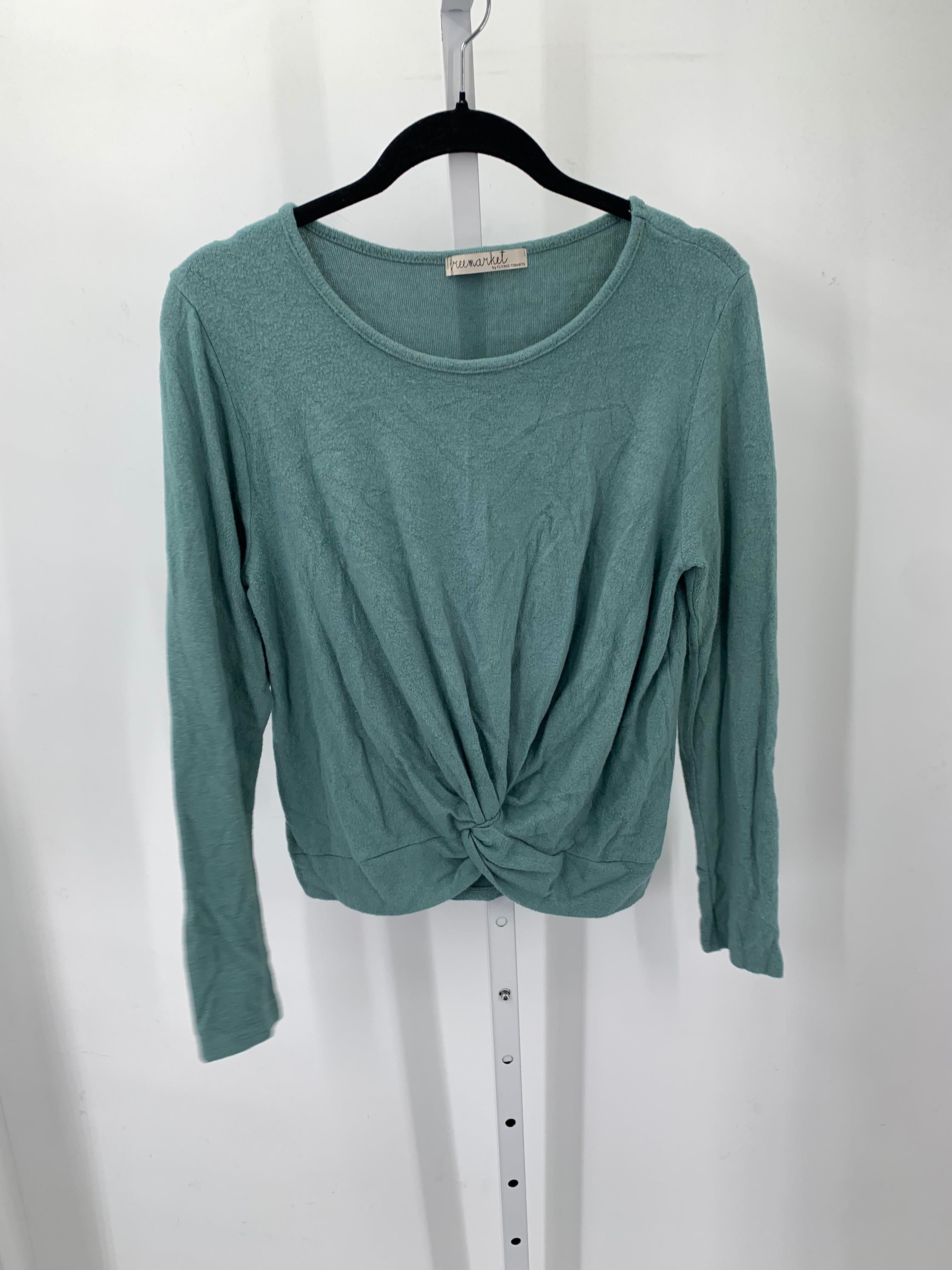 Flying Tomato Size Large Juniors Long Sleeve Shirt