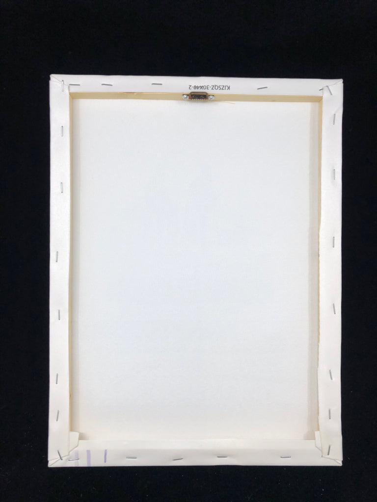 FASHION BOOKS W/HEELS ON TOP CANVAS PRINT.