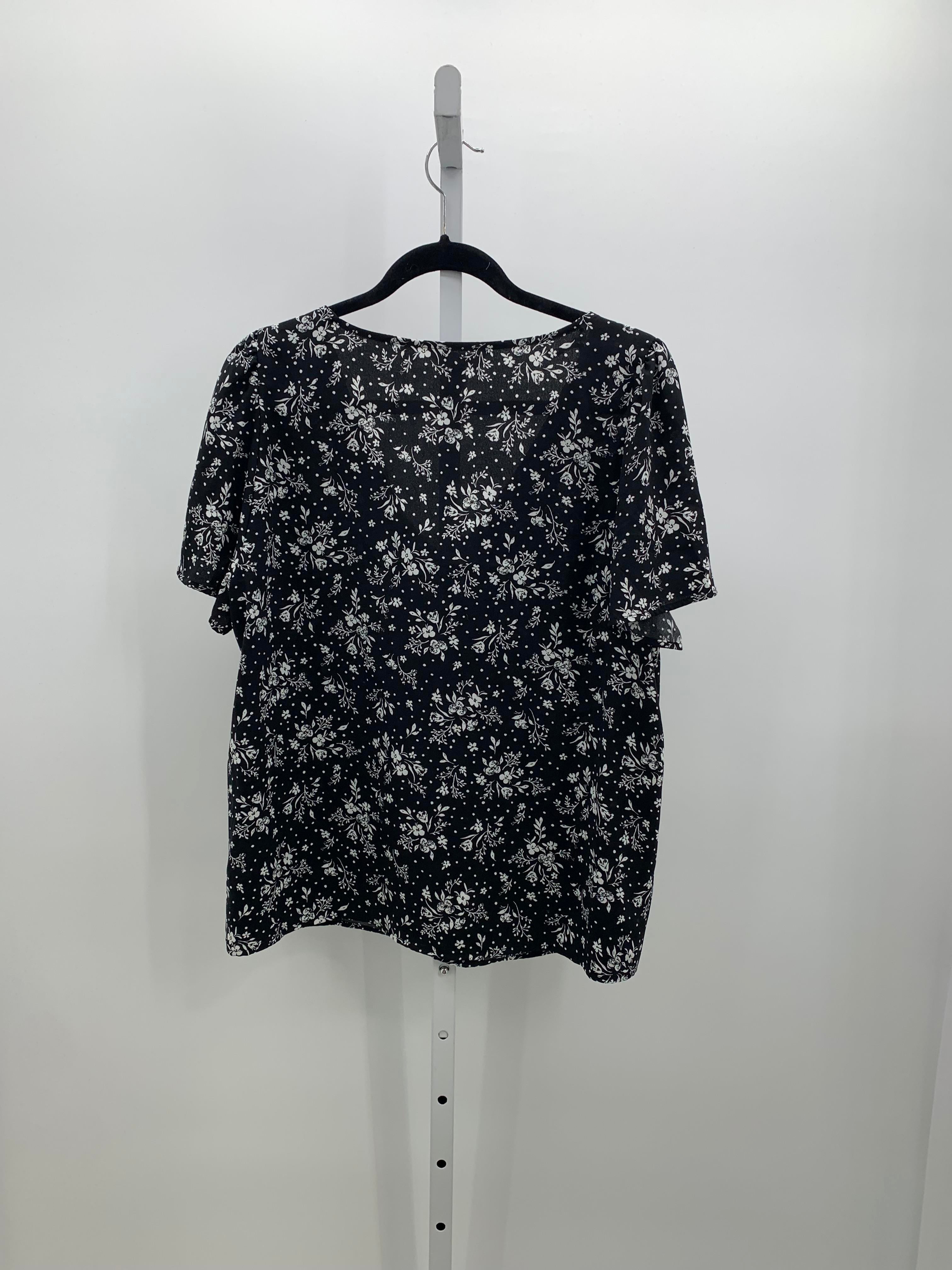 Lauren Conrad Size Extra Large Misses Short Sleeve Shirt