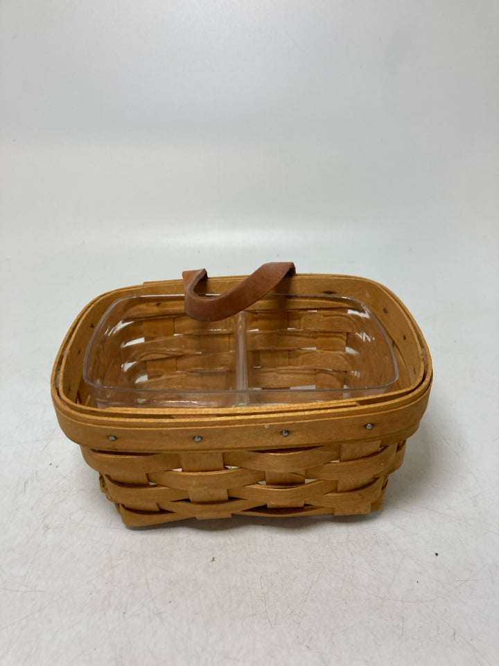 VTG SMALL KEY BASKET W/ DIVIDED PROTECTOR 2001.