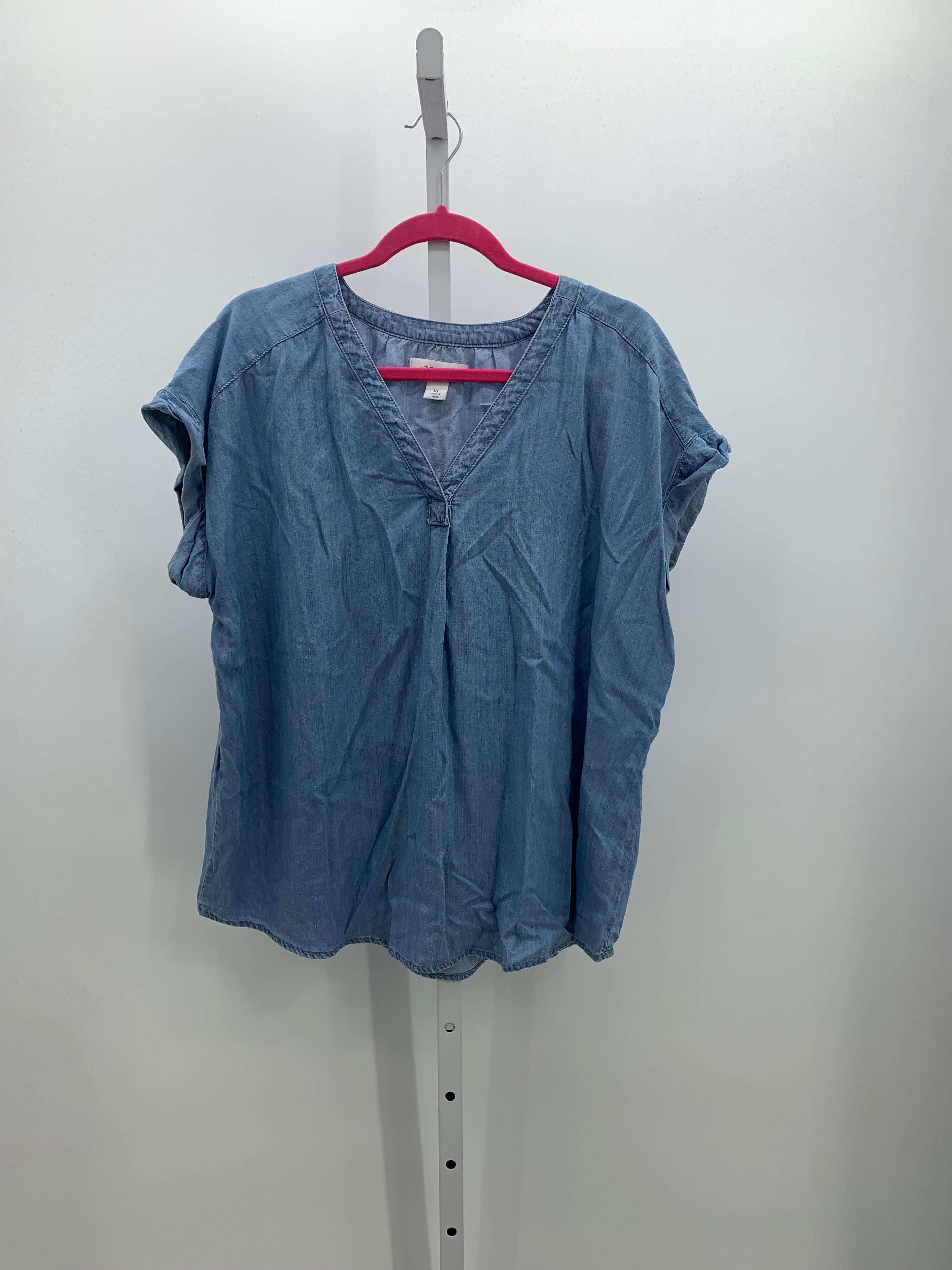 Liz Claiborne Size Extra Large Misses Short Sleeve Shirt