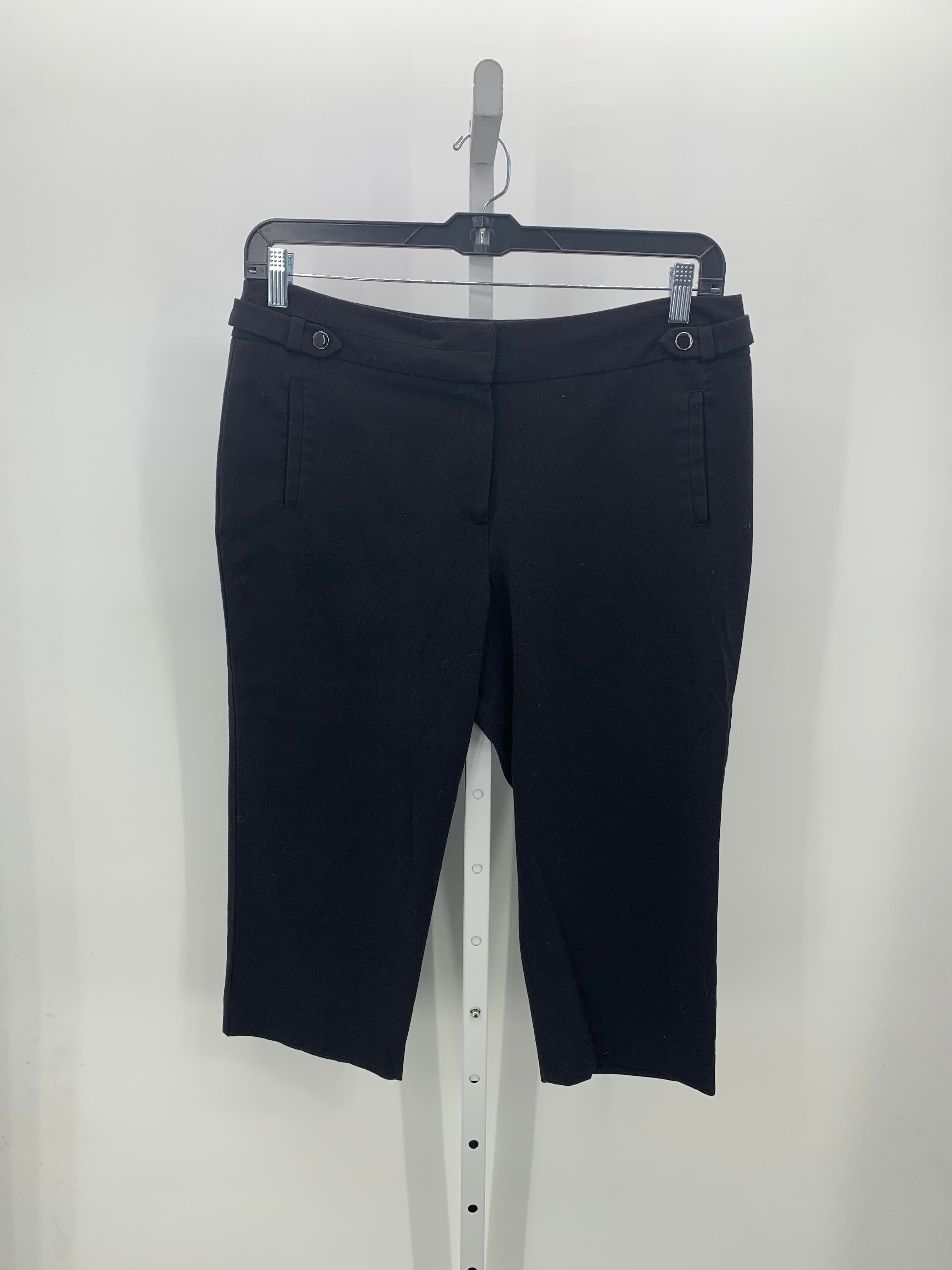 Roz & Ali Size 14 Petite Petite Capri Pants