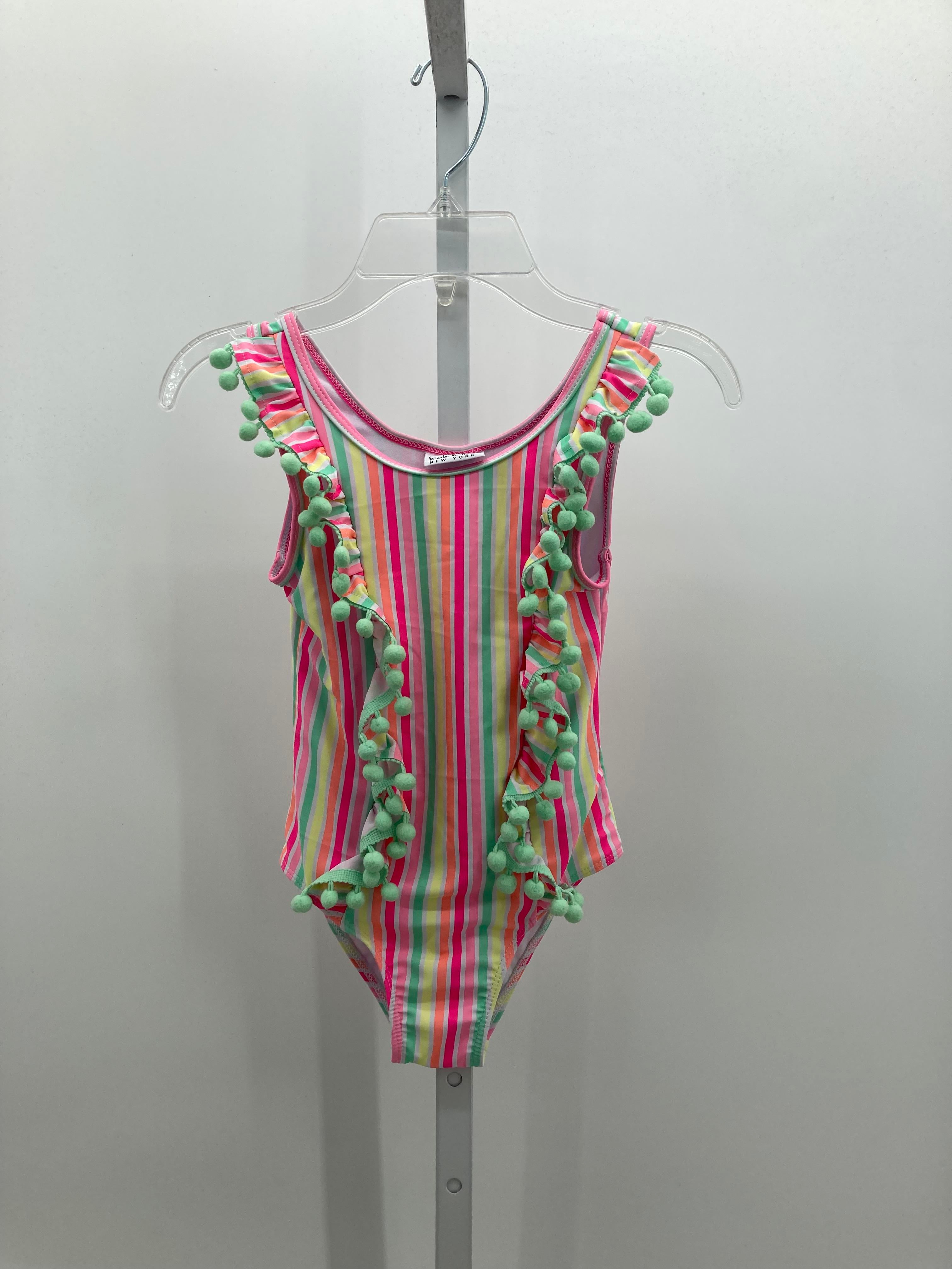 Nicole Miller Size 6X Girls Swim Suit
