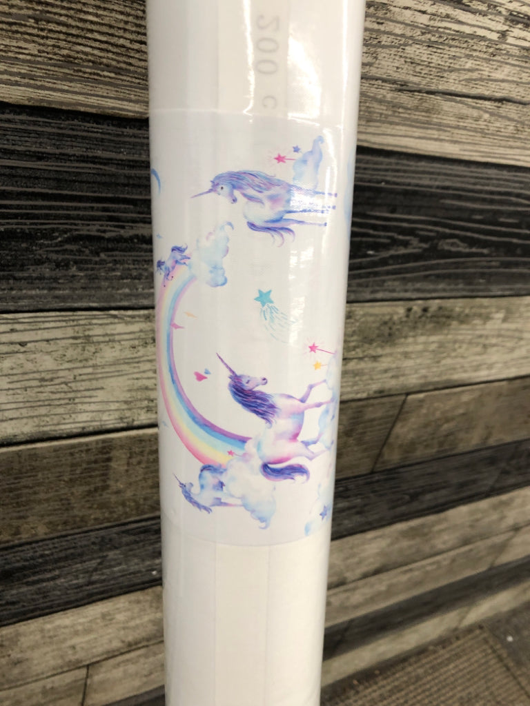 NIP UNICORN WALL VINYL MURAL.