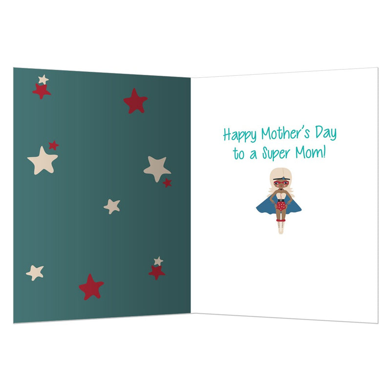 Super Mom, Mother's Day Card