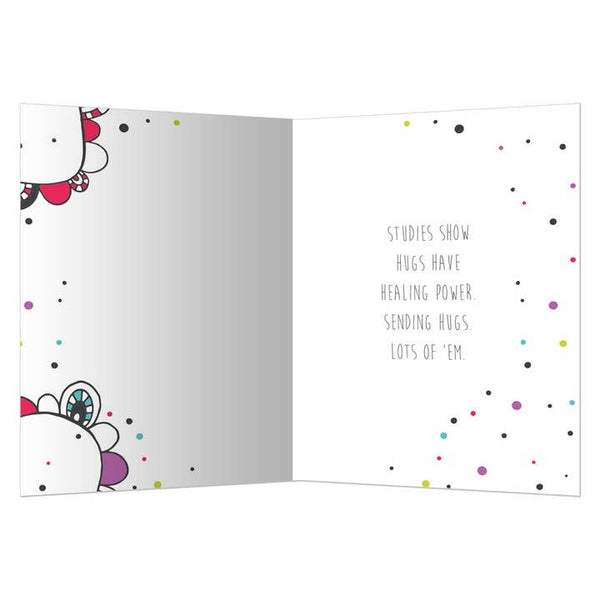 Hugs For You, Get Well Card