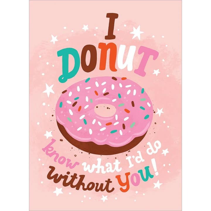 Frosted Donut Thank You
