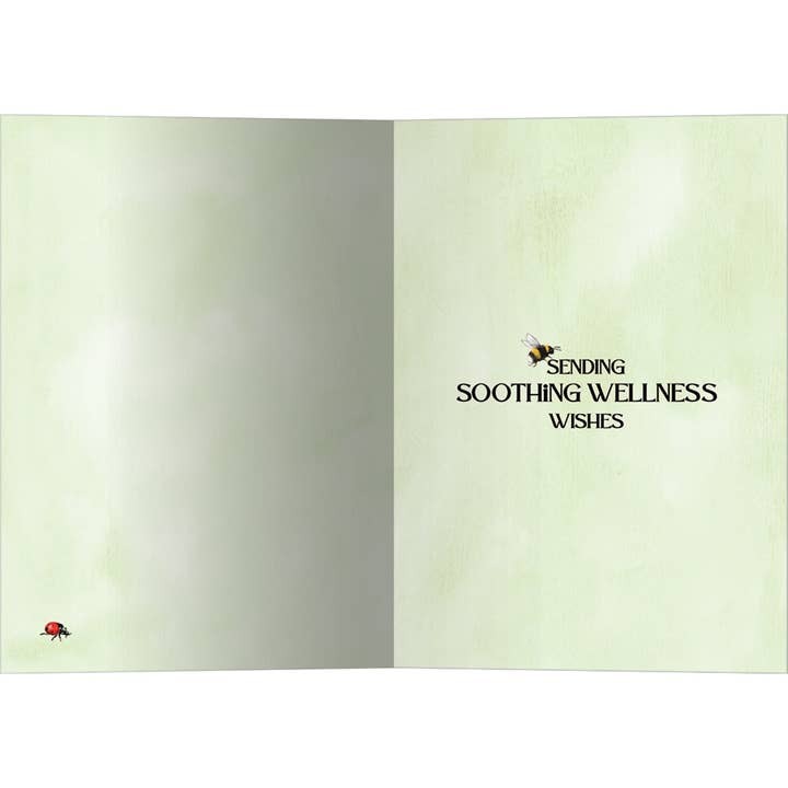 Soothing Wellness Wishes, Get Well Card