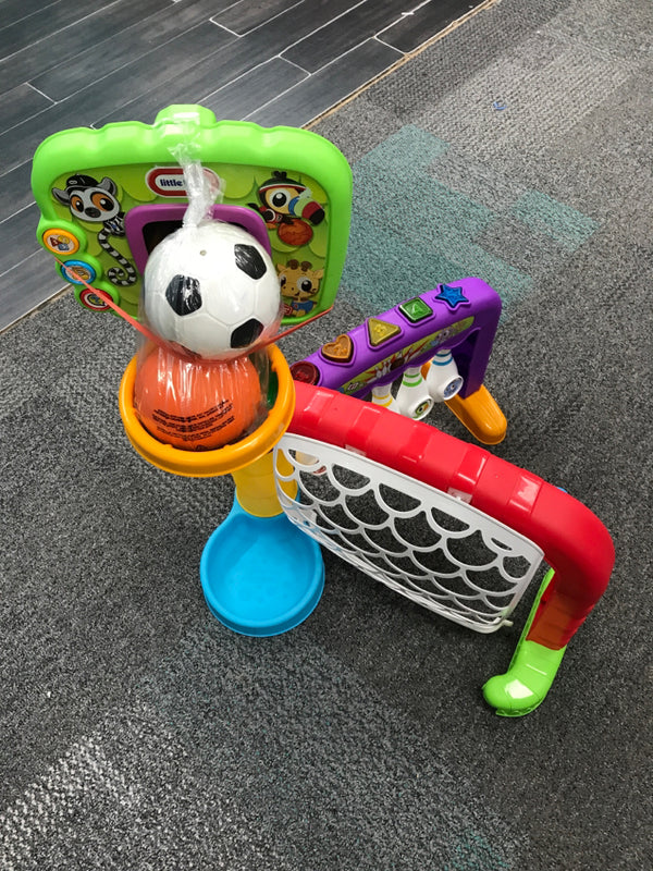 Little Tike Learn & Play 3-1 Sports Zone *Ball Included*