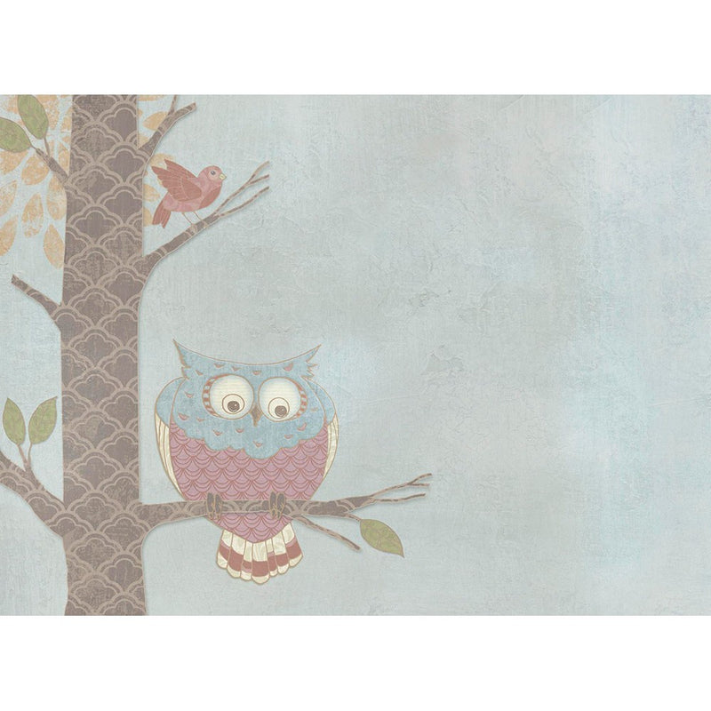 Whimsical Owl, Birthday Card