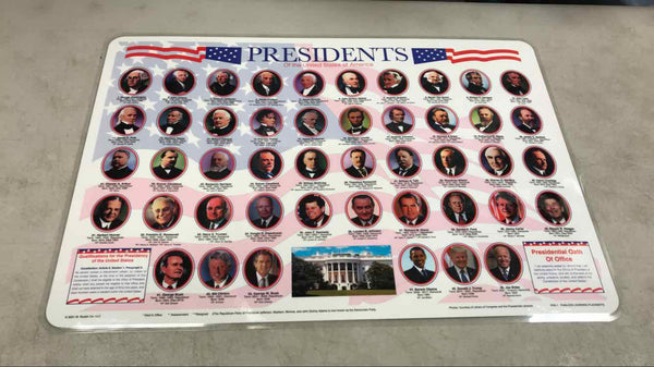 Presidents Placemat - PRS-1