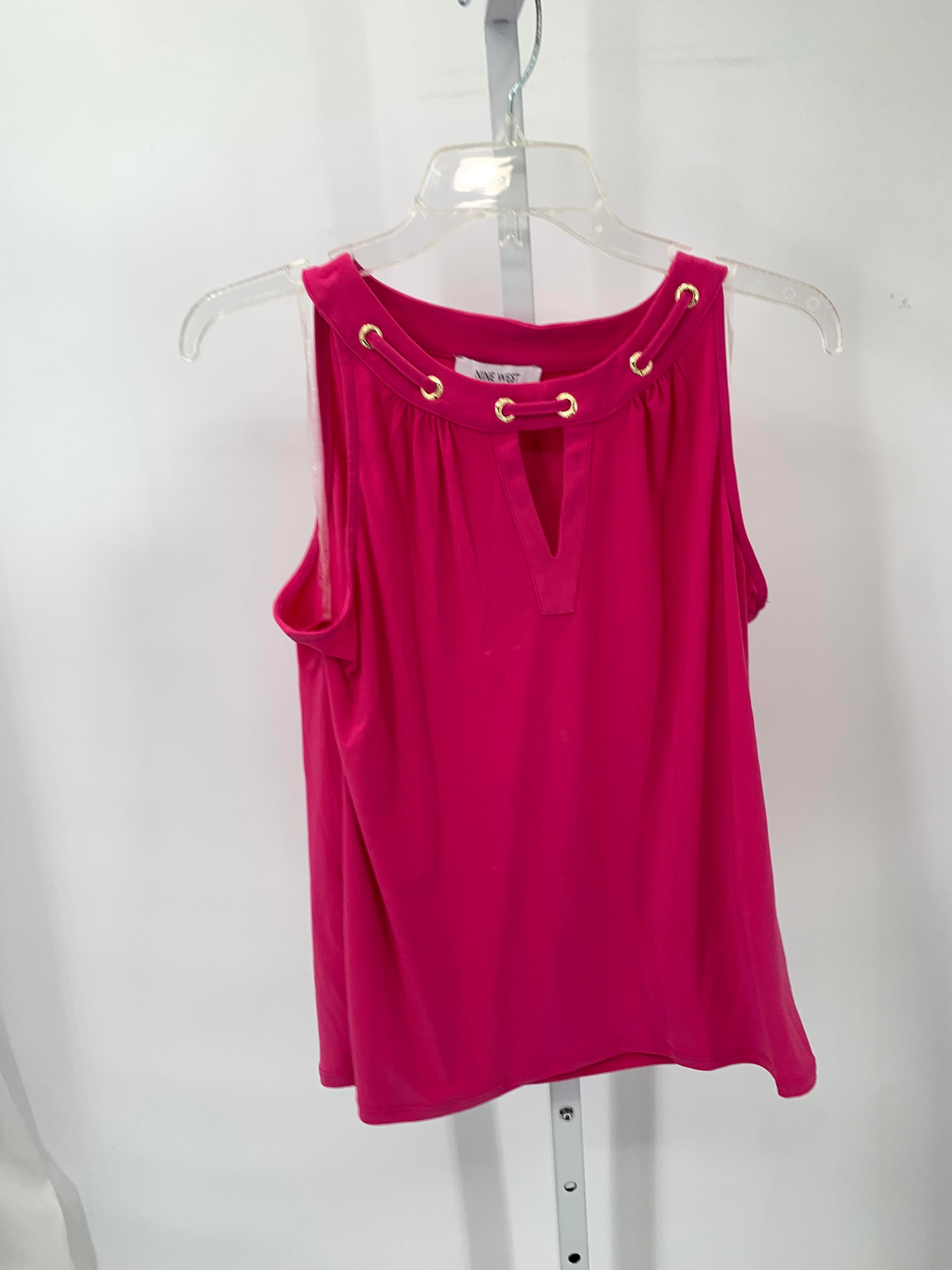 Nine West Size X Small Misses Sleeveless Shirt