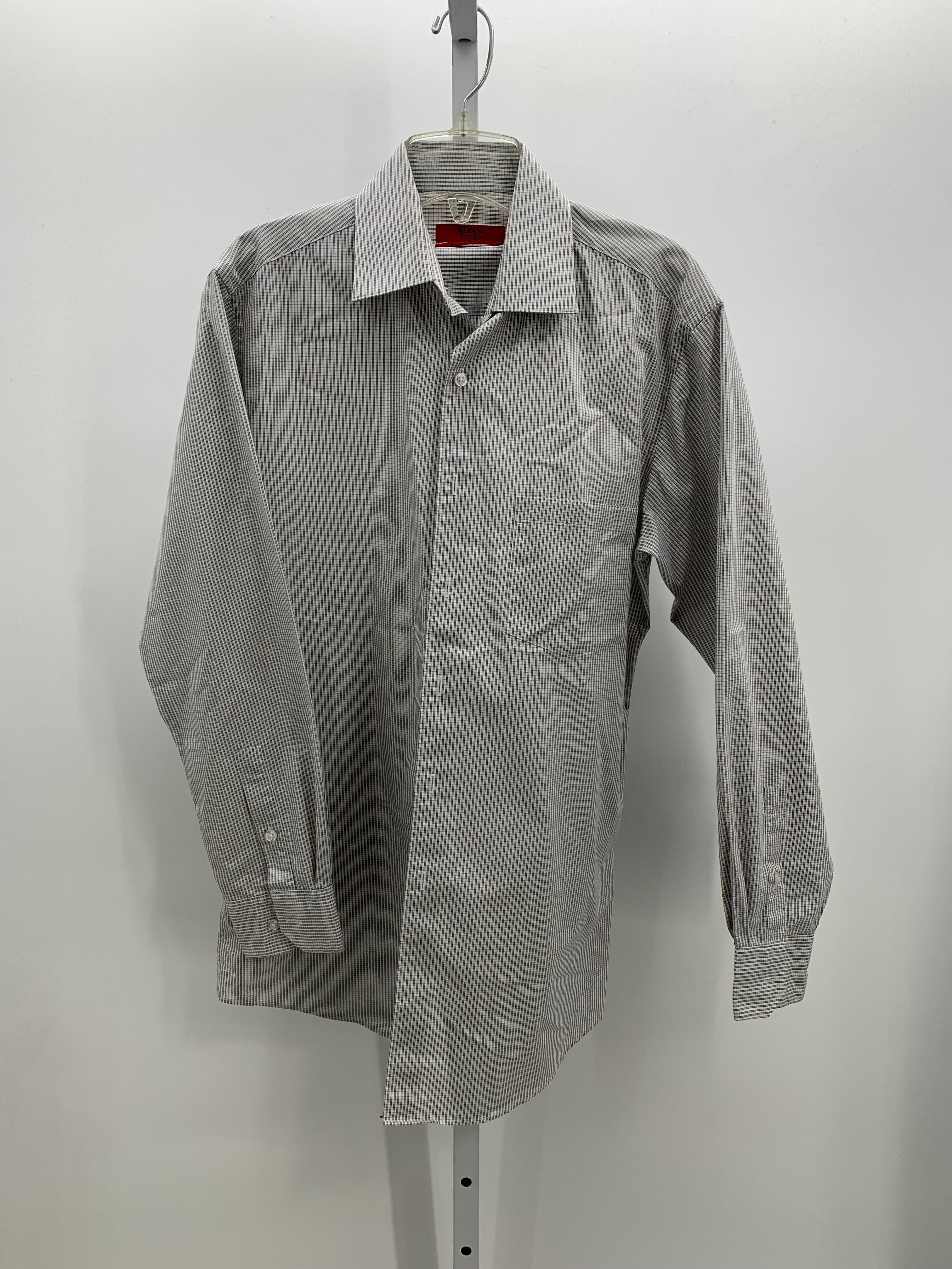 GREY PLAID BTN DOWN