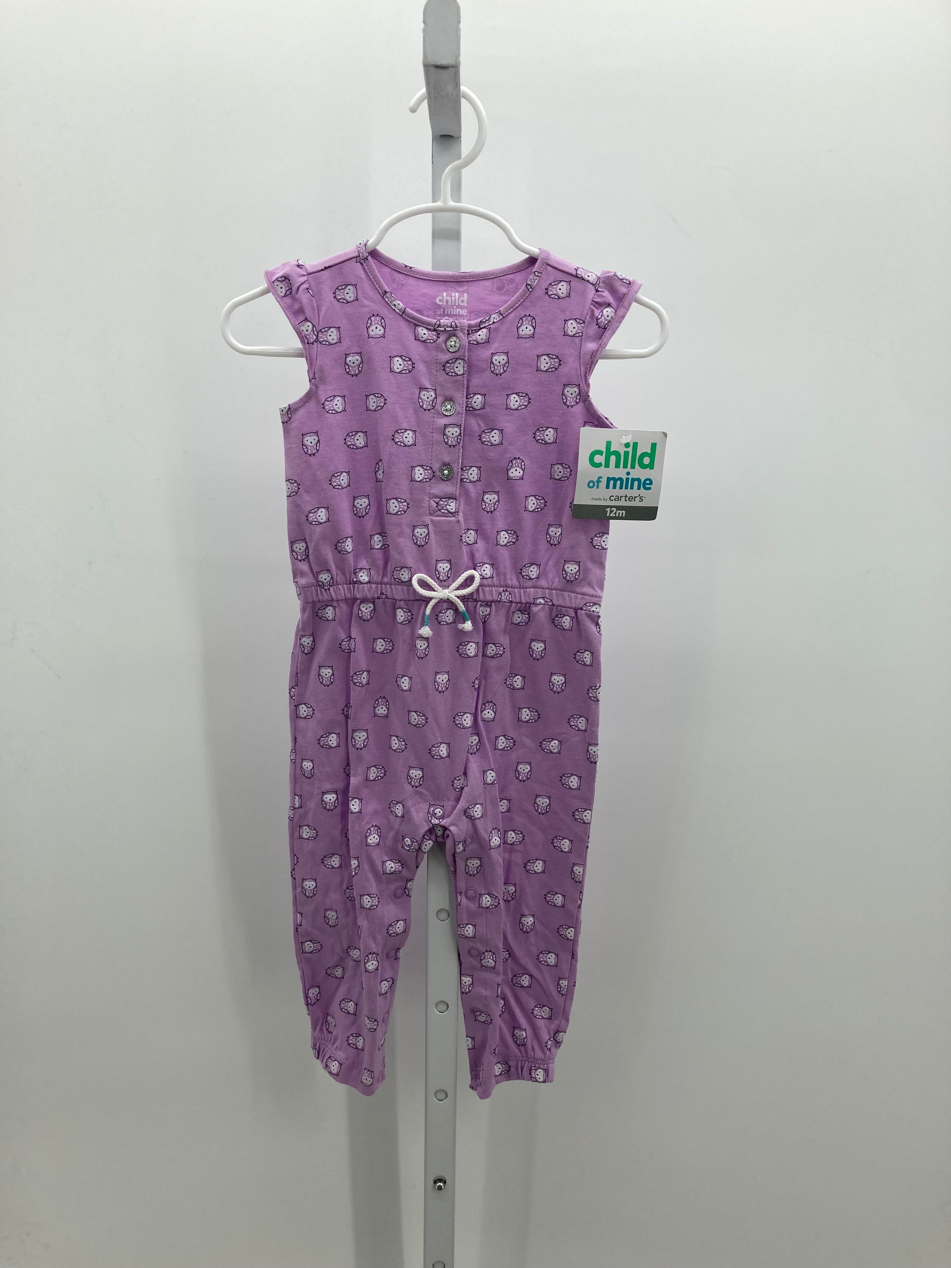 Child of Mine Size 12 Months Girls Sleeveless Romper