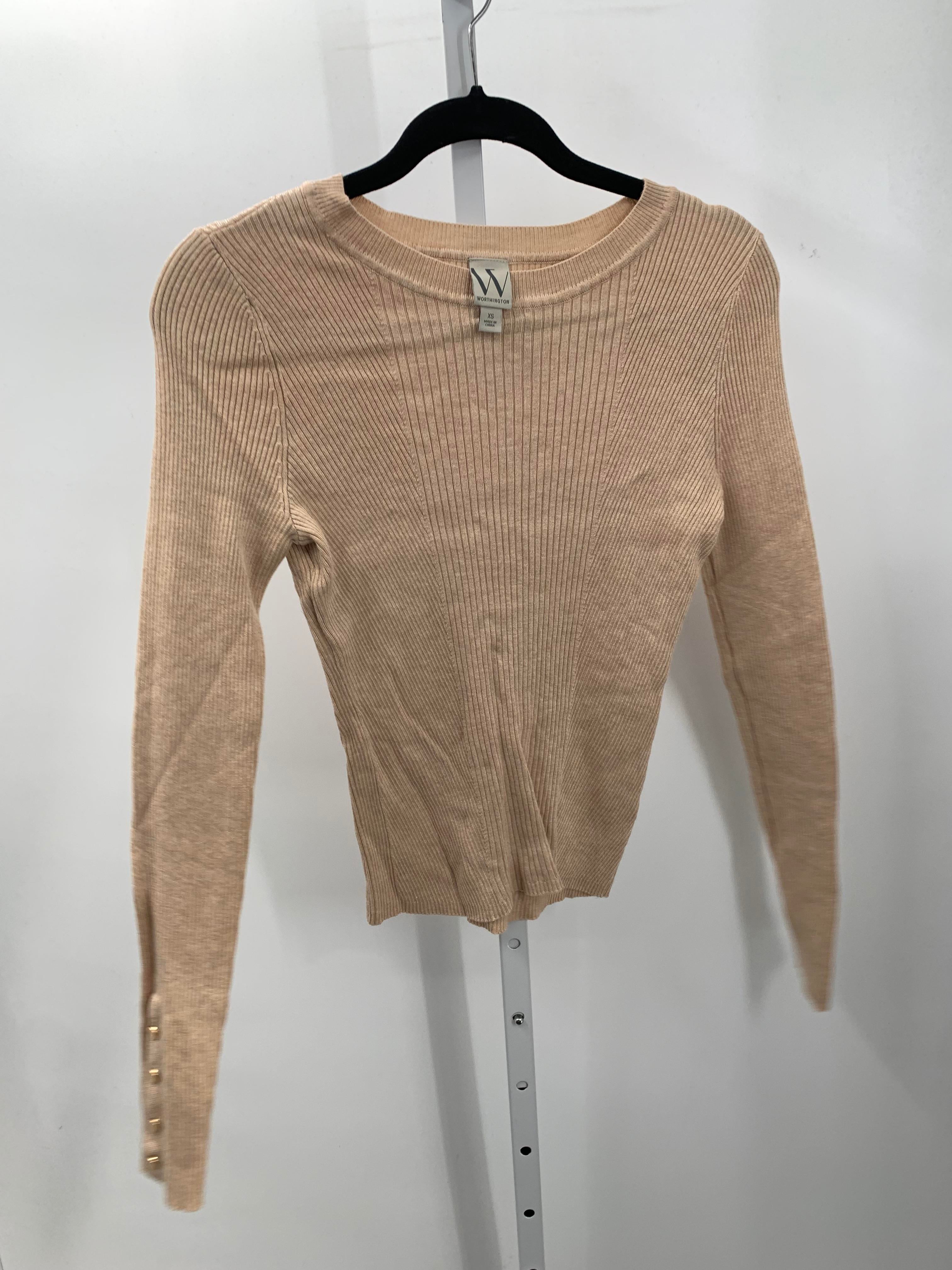 Worthington Size X Small Misses Long Slv Sweater