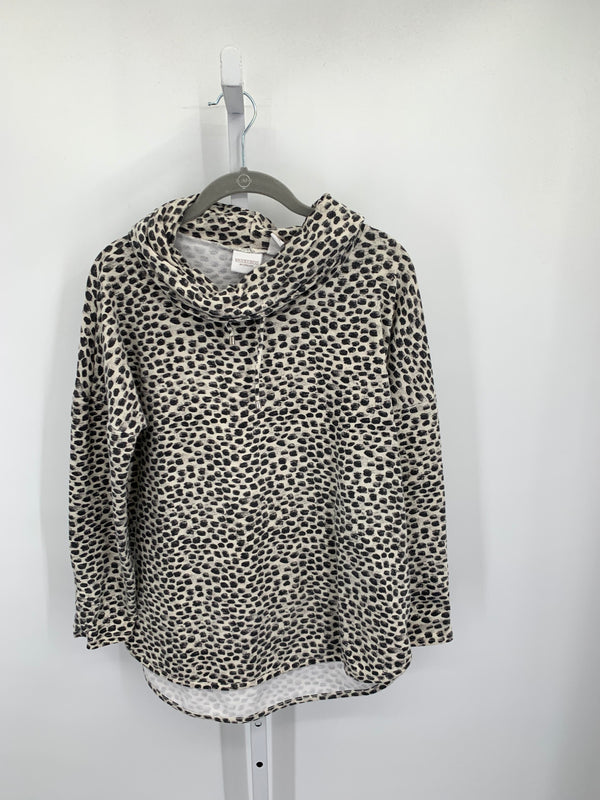 Chico's Size X Small Misses Long Sleeve Shirt