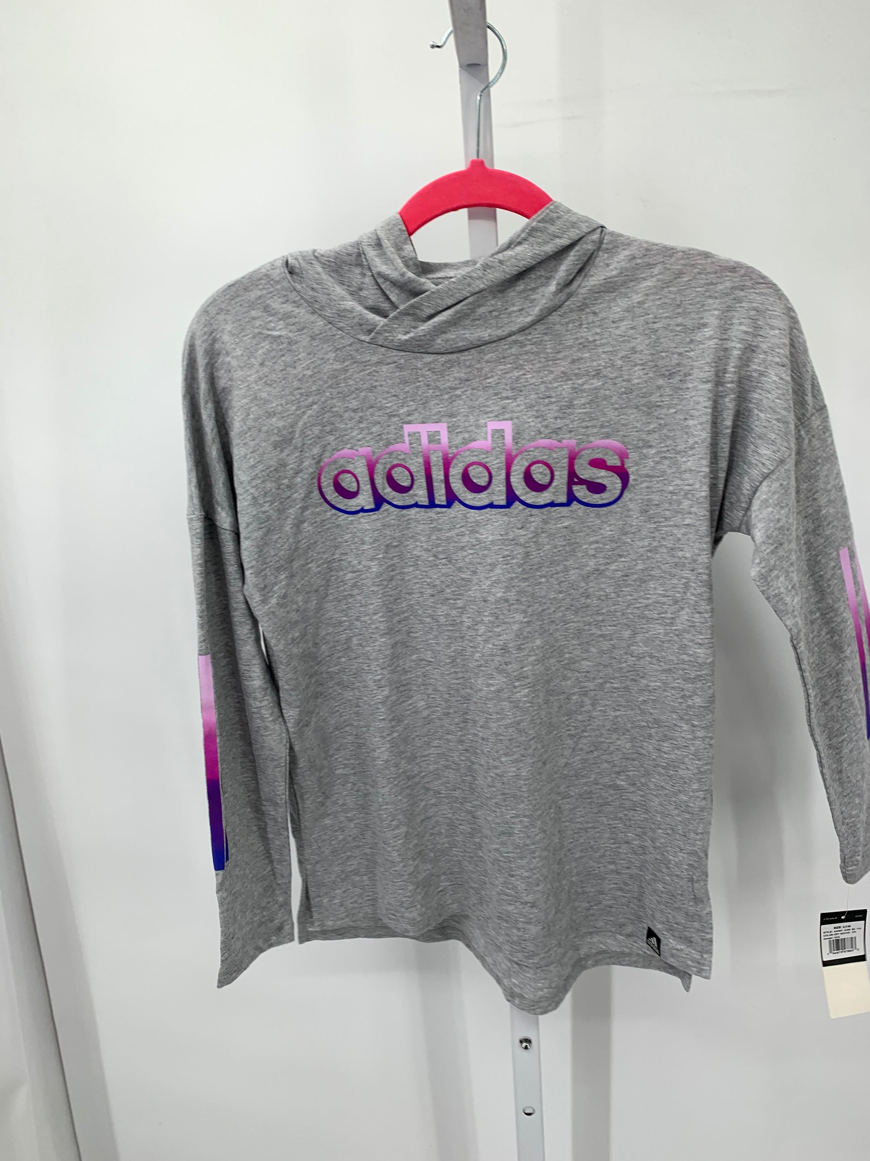 Adidas Size 14 Girls Long Sleeve Shirt