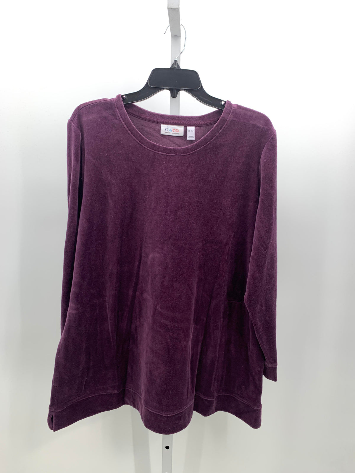 d & co. Size X Large Petite Petite Long Sleeve Shirt