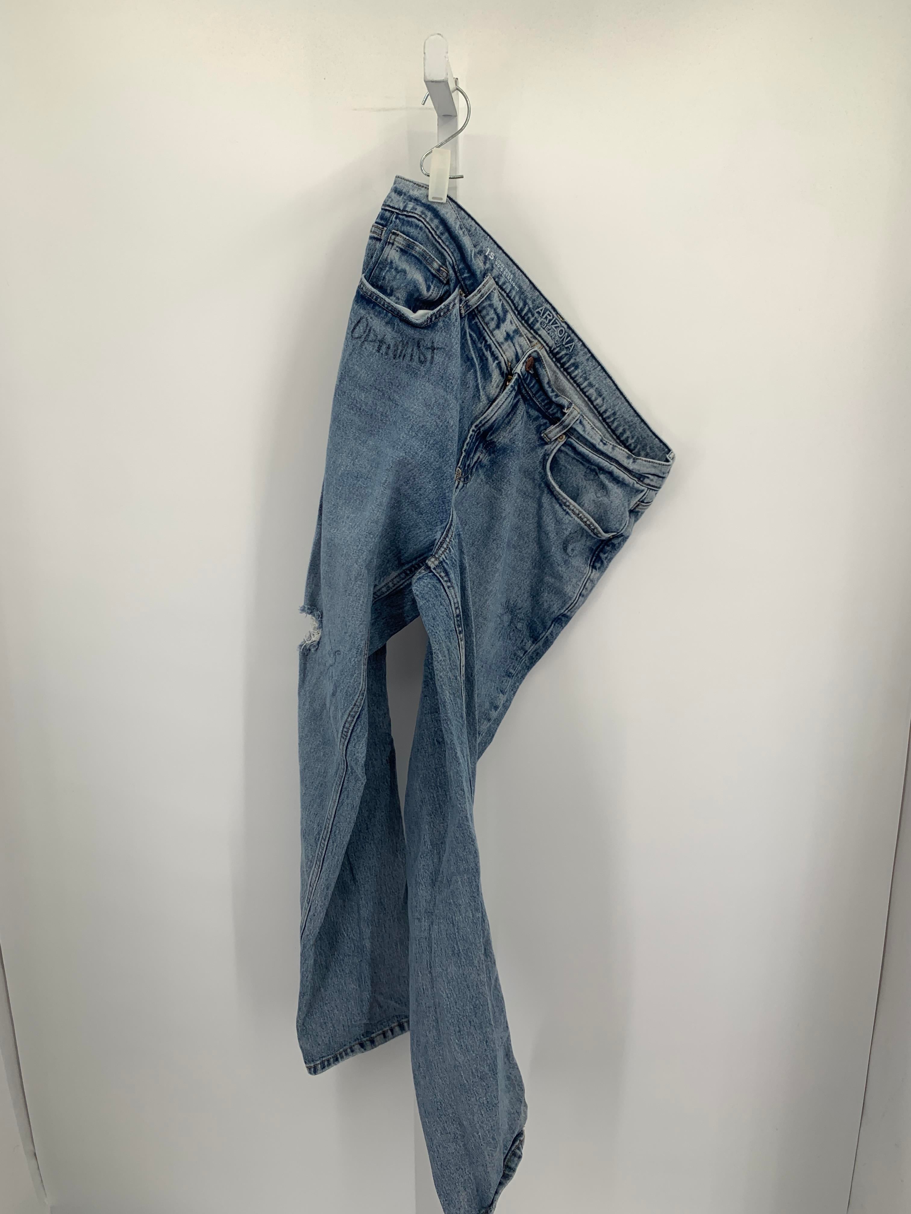 Arizona Size 15 Juniors Jeans