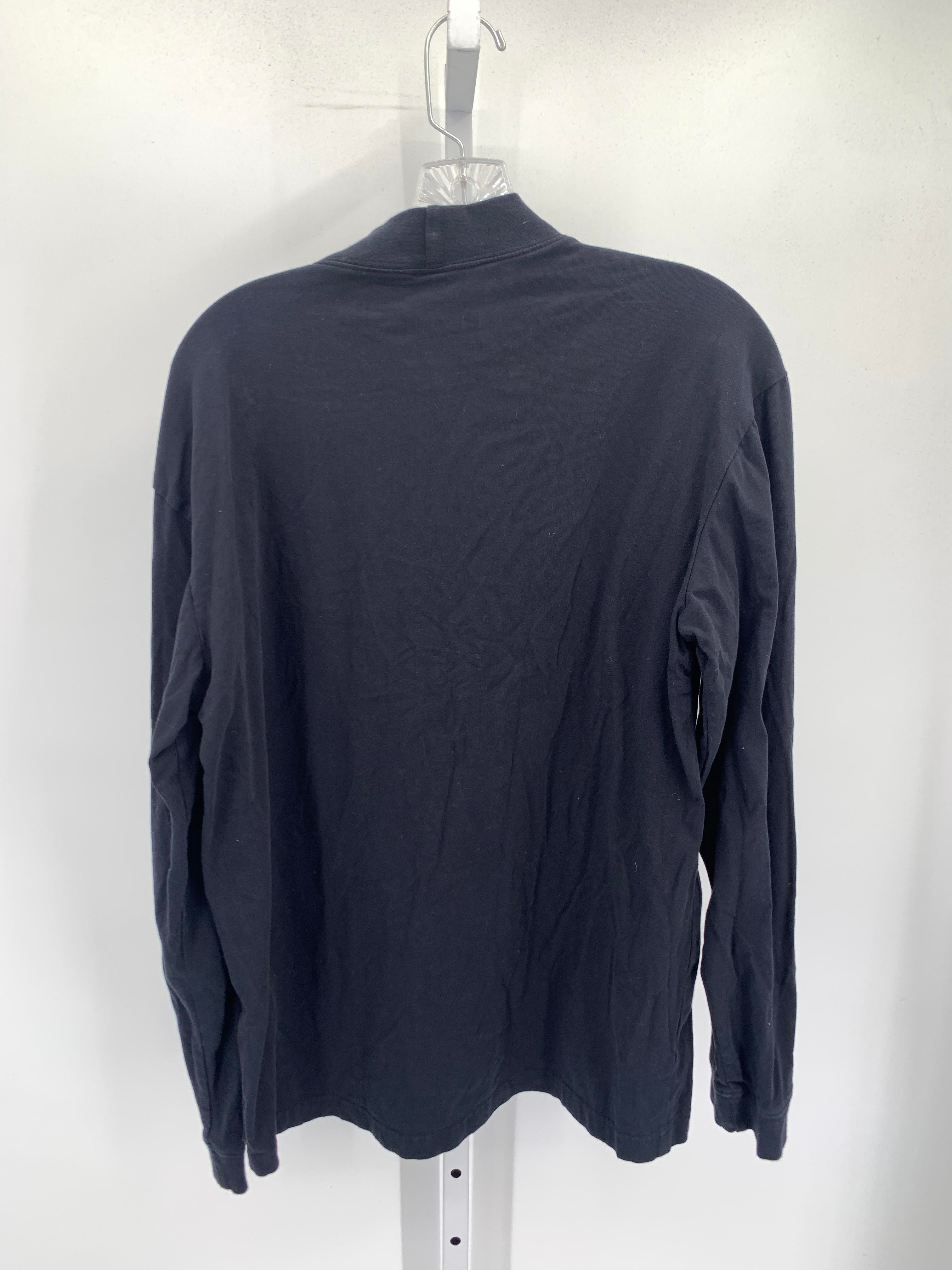 MOCK NECK KNIT SHIRT.