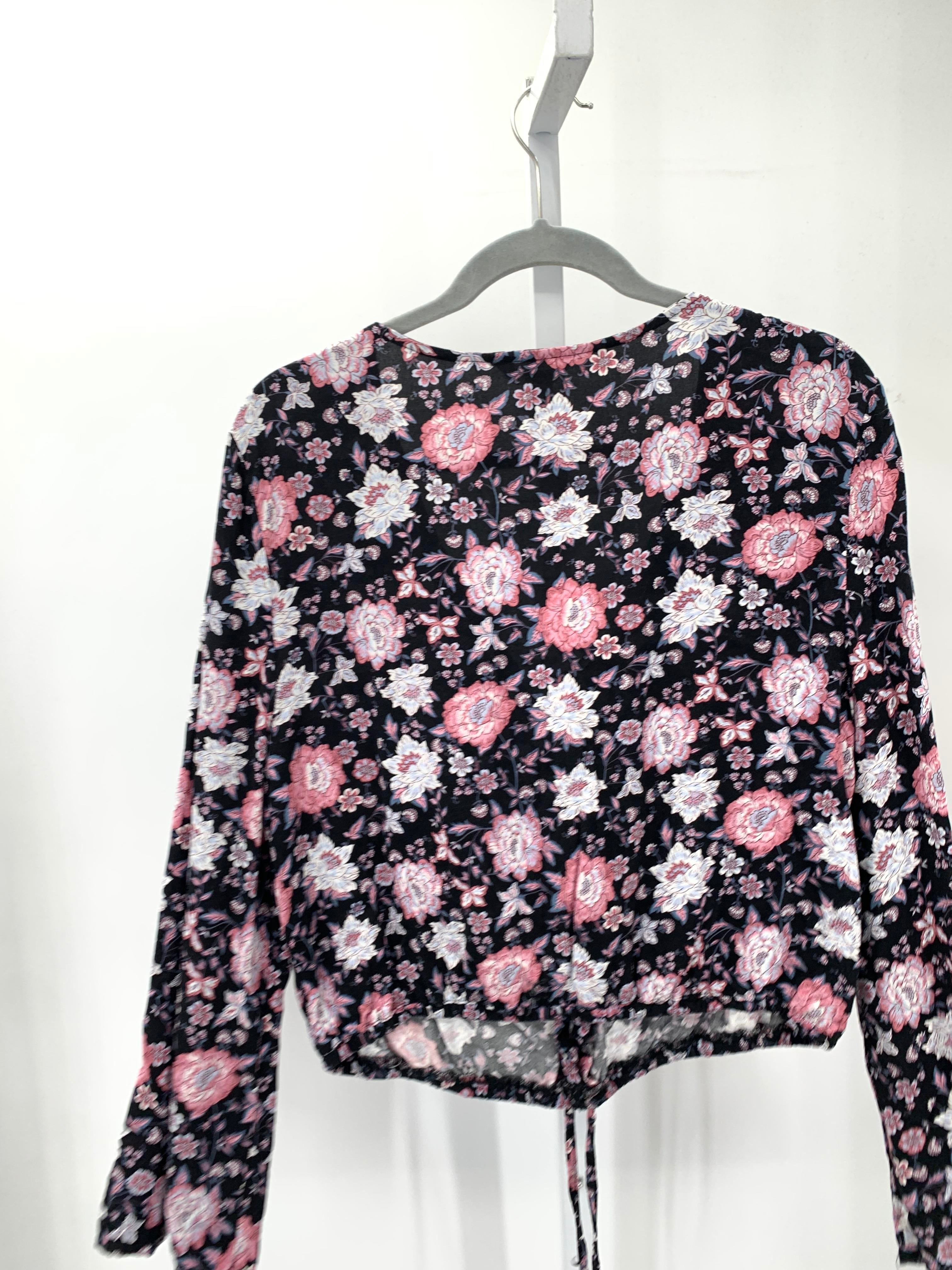 Arizona Size Large Juniors Long Sleeve Shirt