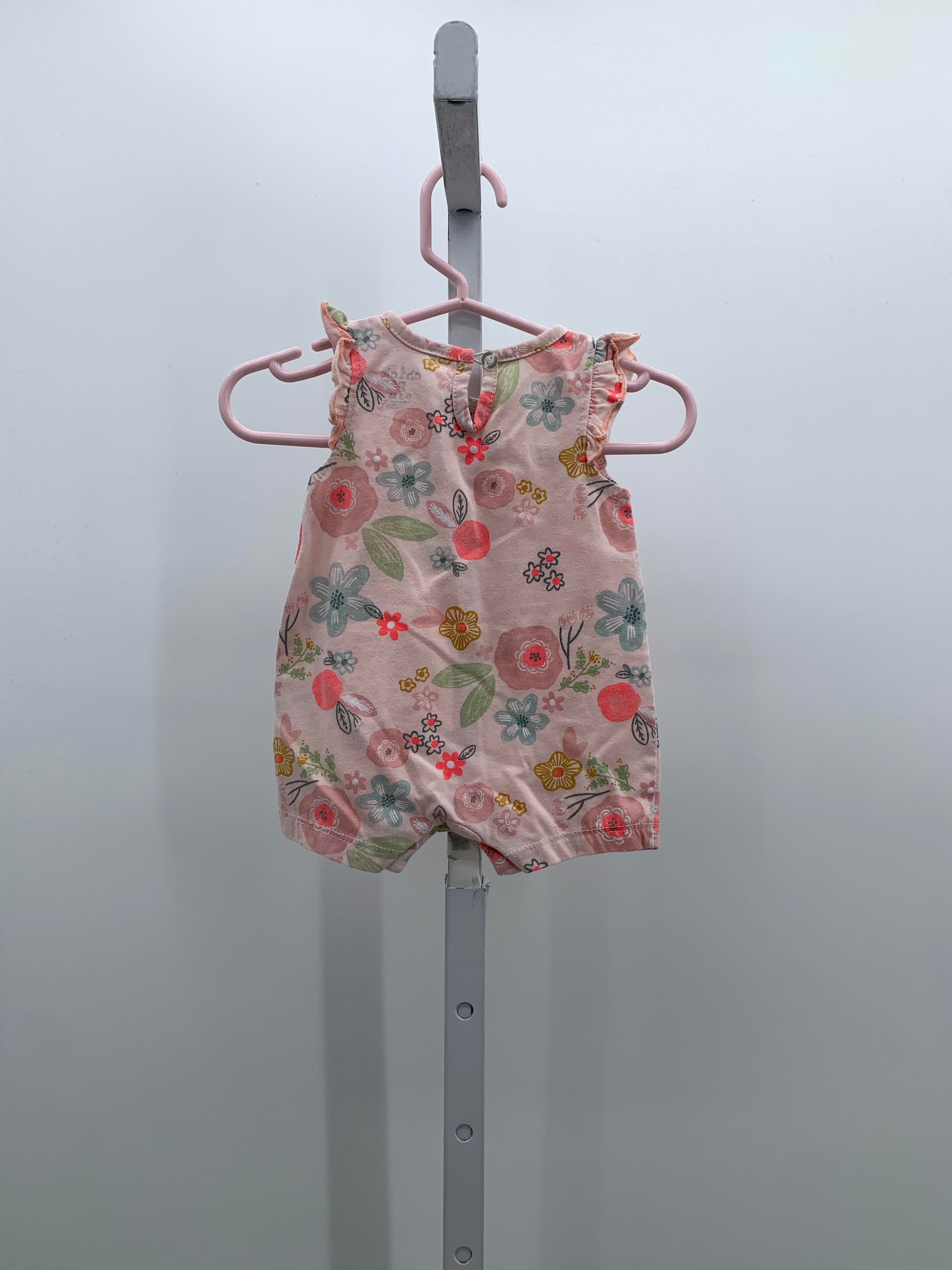 Chick Pea Size 0-3 months Girls Sleeveless Romper