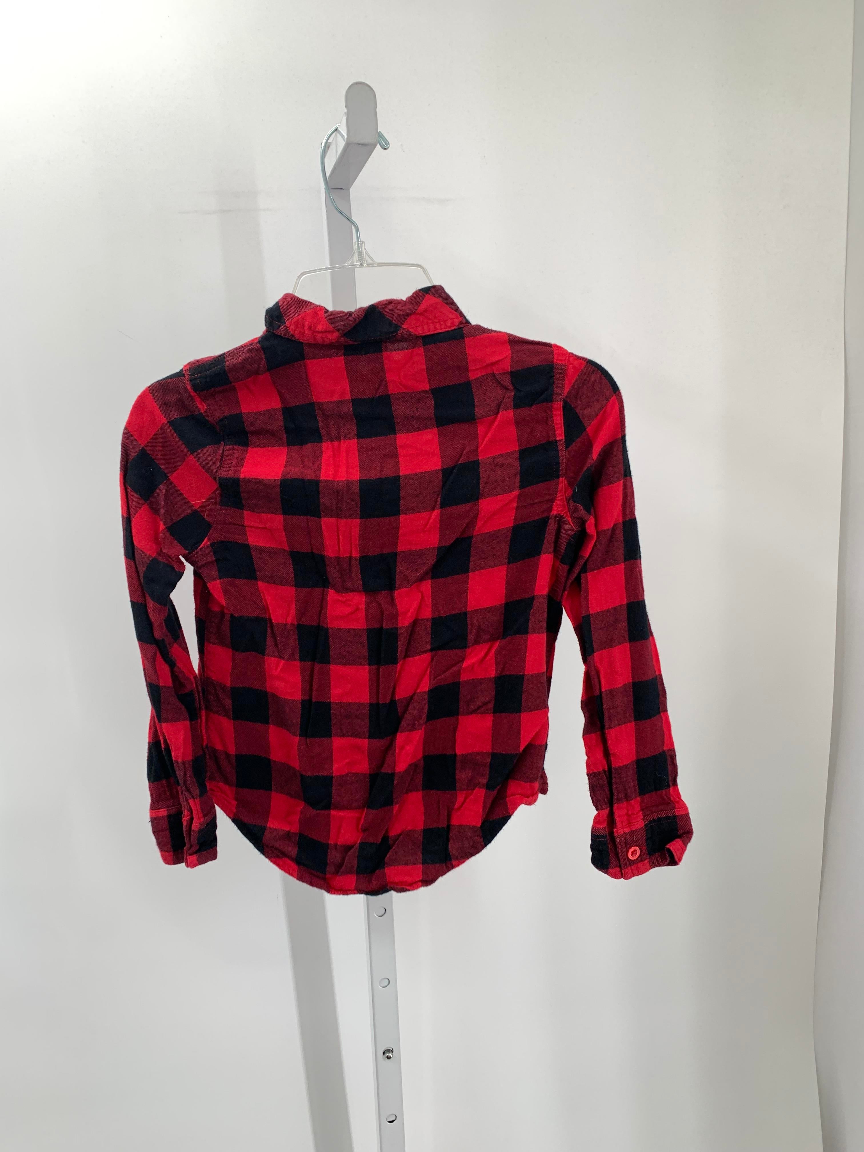 Justice Size 6-7 Boys Long Sleeve Shirt