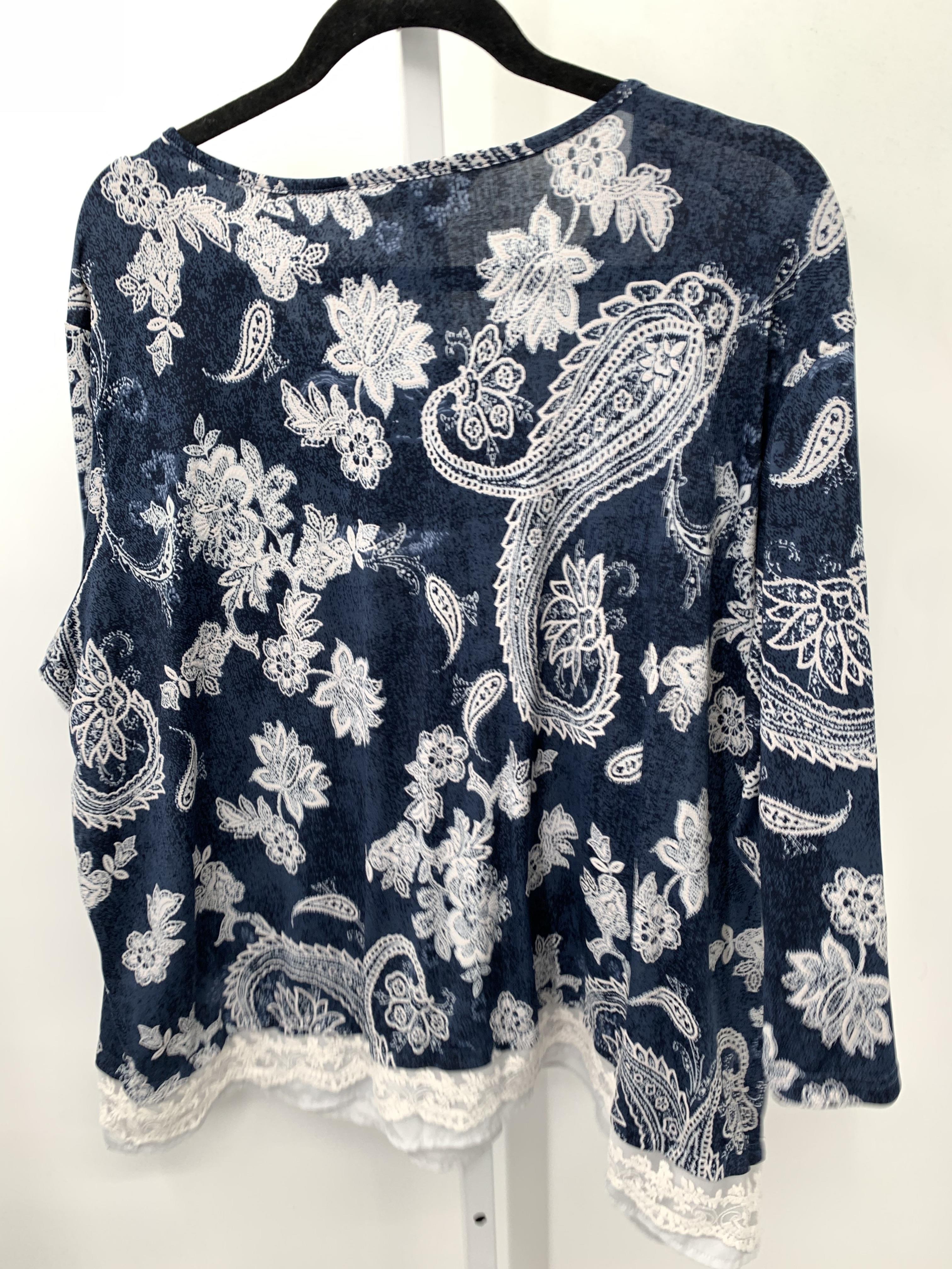 Size XXXL Misses 3/4 Sleeve Shirt