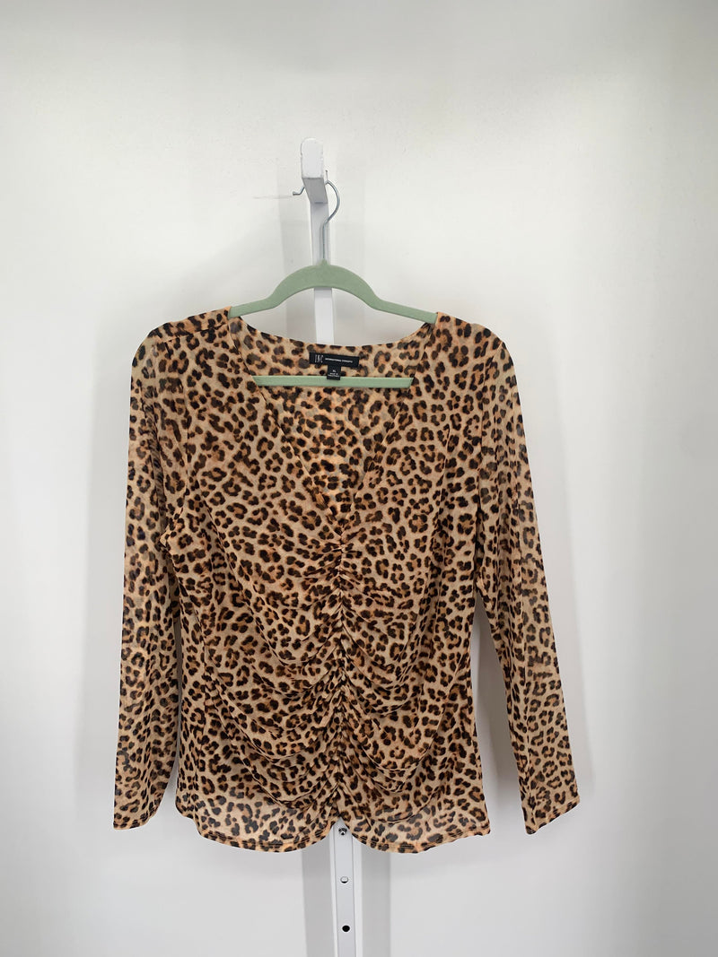 INC Size Extra Large Misses Long Sleeve Shirt