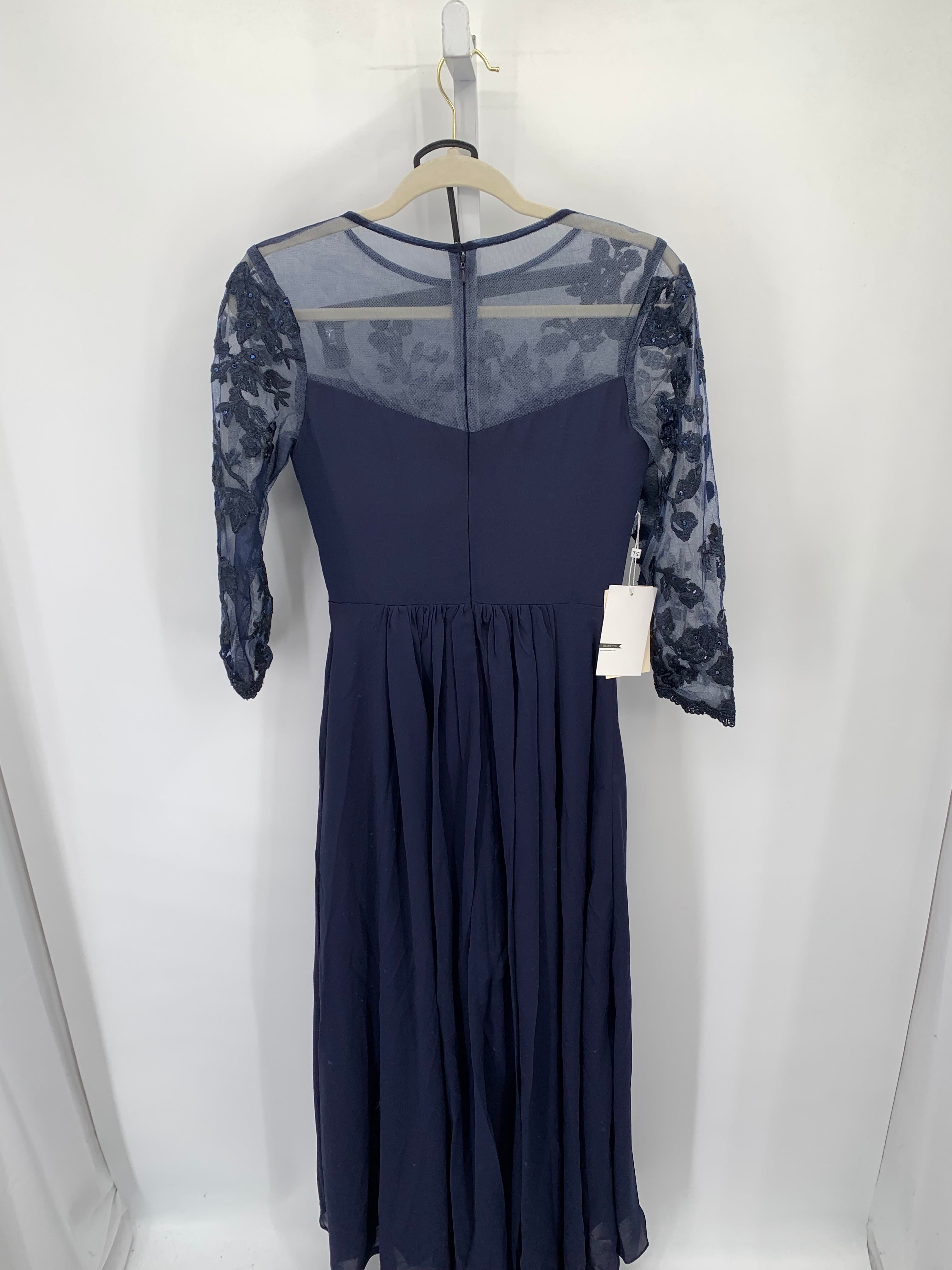 Size 2 Misses 3/4 Sleeve Dress