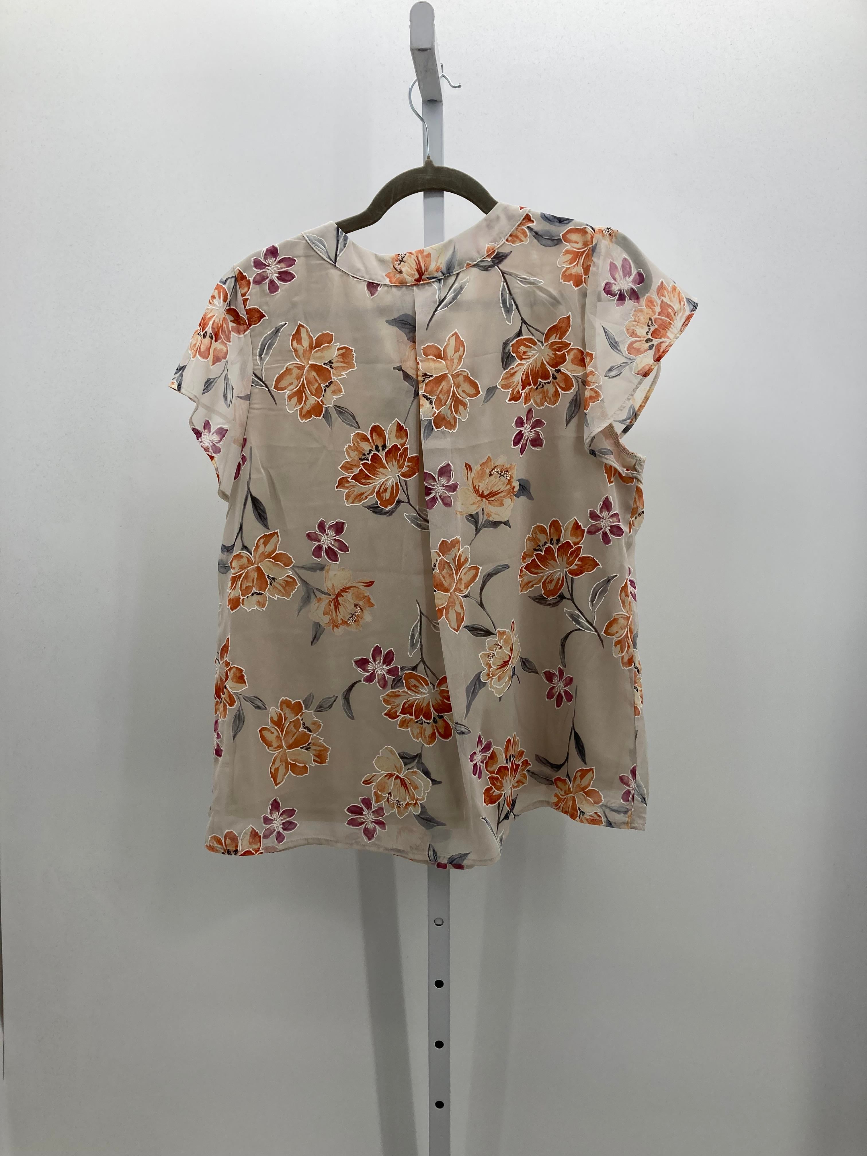 PaperMoon Size Extra Large Misses Short Sleeve Shirt