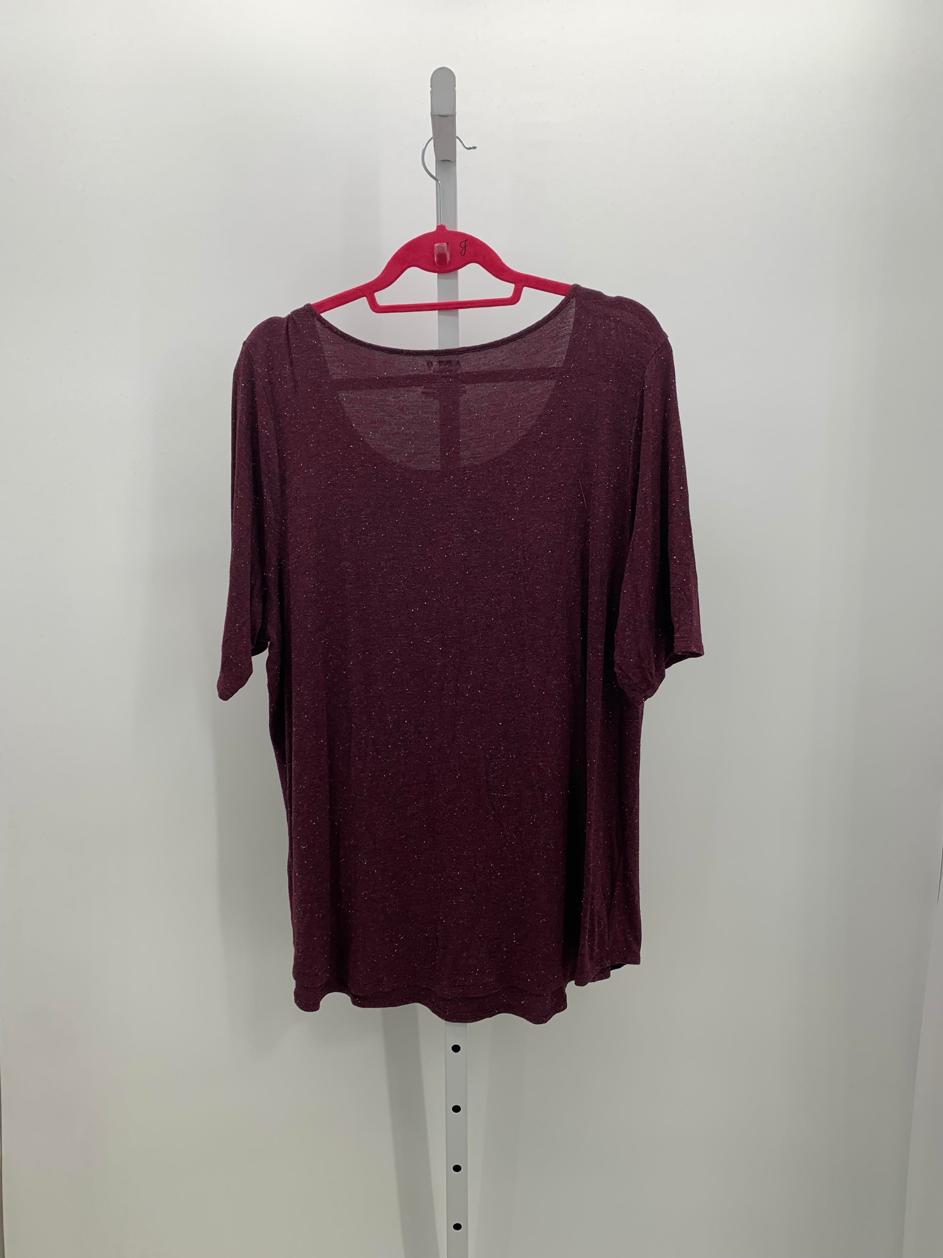 Apt. 9 Size 1X Womens Short Sleeve Shirt