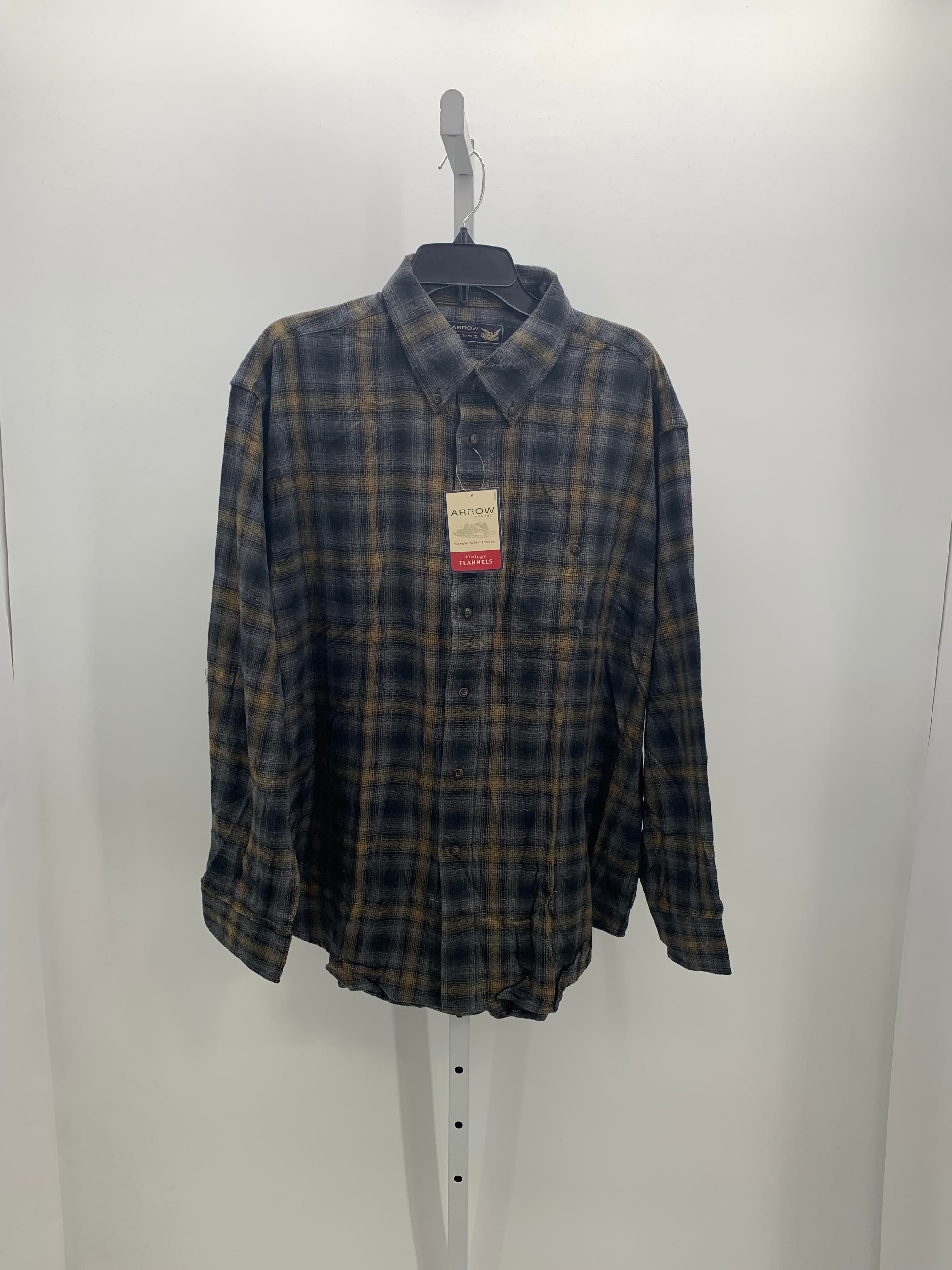 NEW FLANNEL BUTTON DOWN
