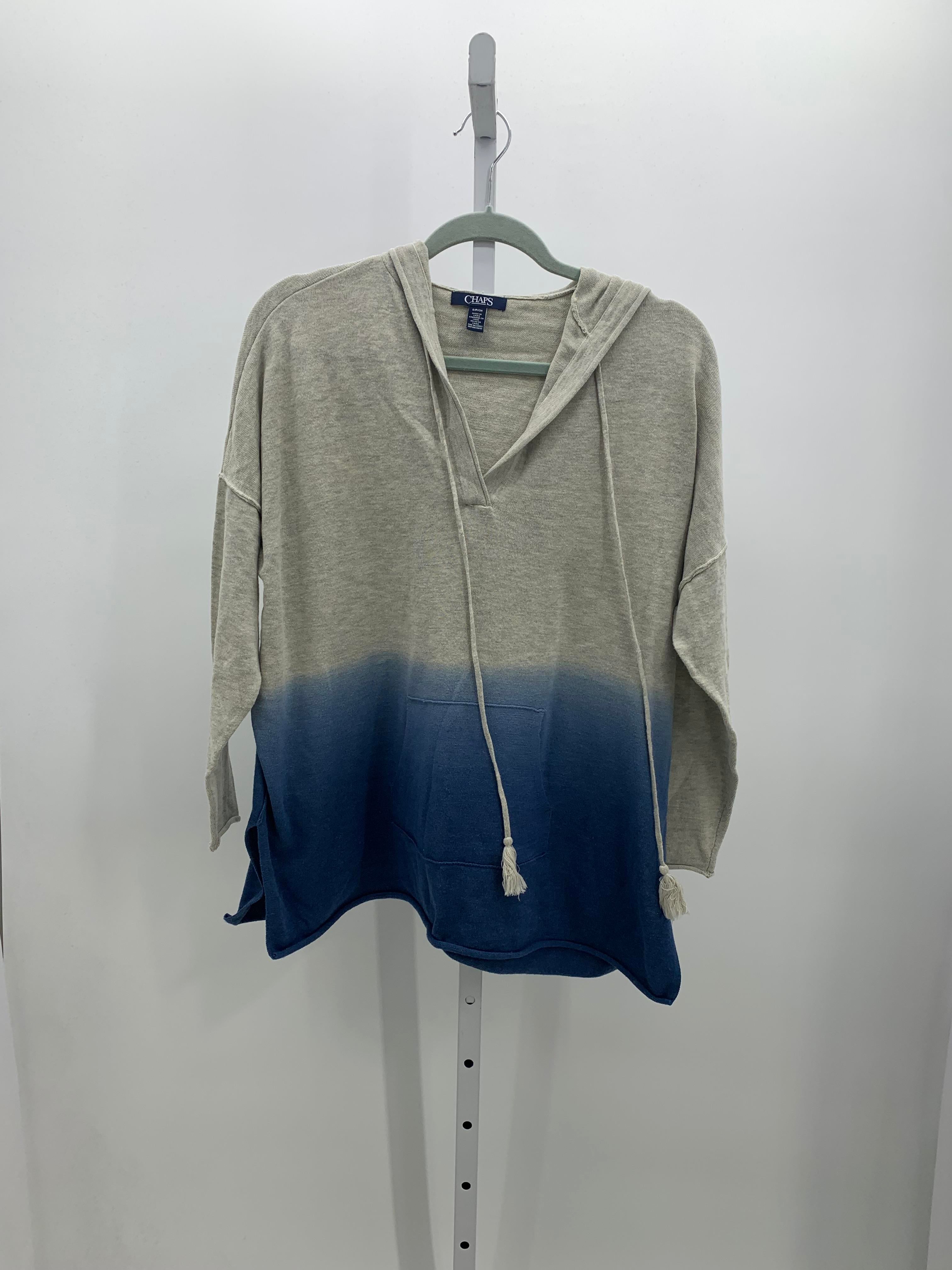 Chaps Size Small Misses Long Slv Sweater