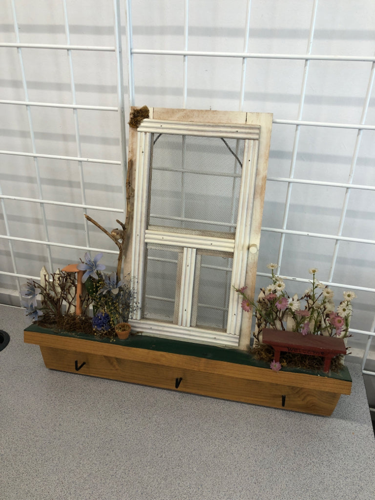 3D GARDEN WINDOW WALL HANGING.