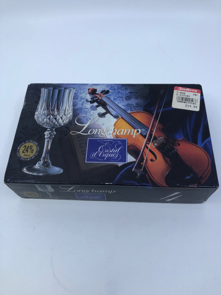 4 NIB LONGCHAMP GLASSES.